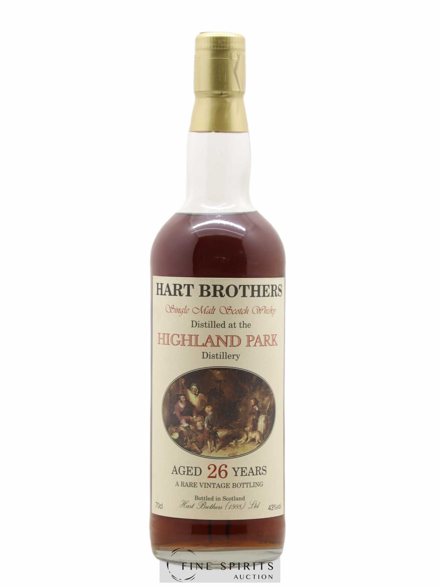 Highland Park 26 years Hart Brothers Dugas Import - Lot de 1 bouteille - 1