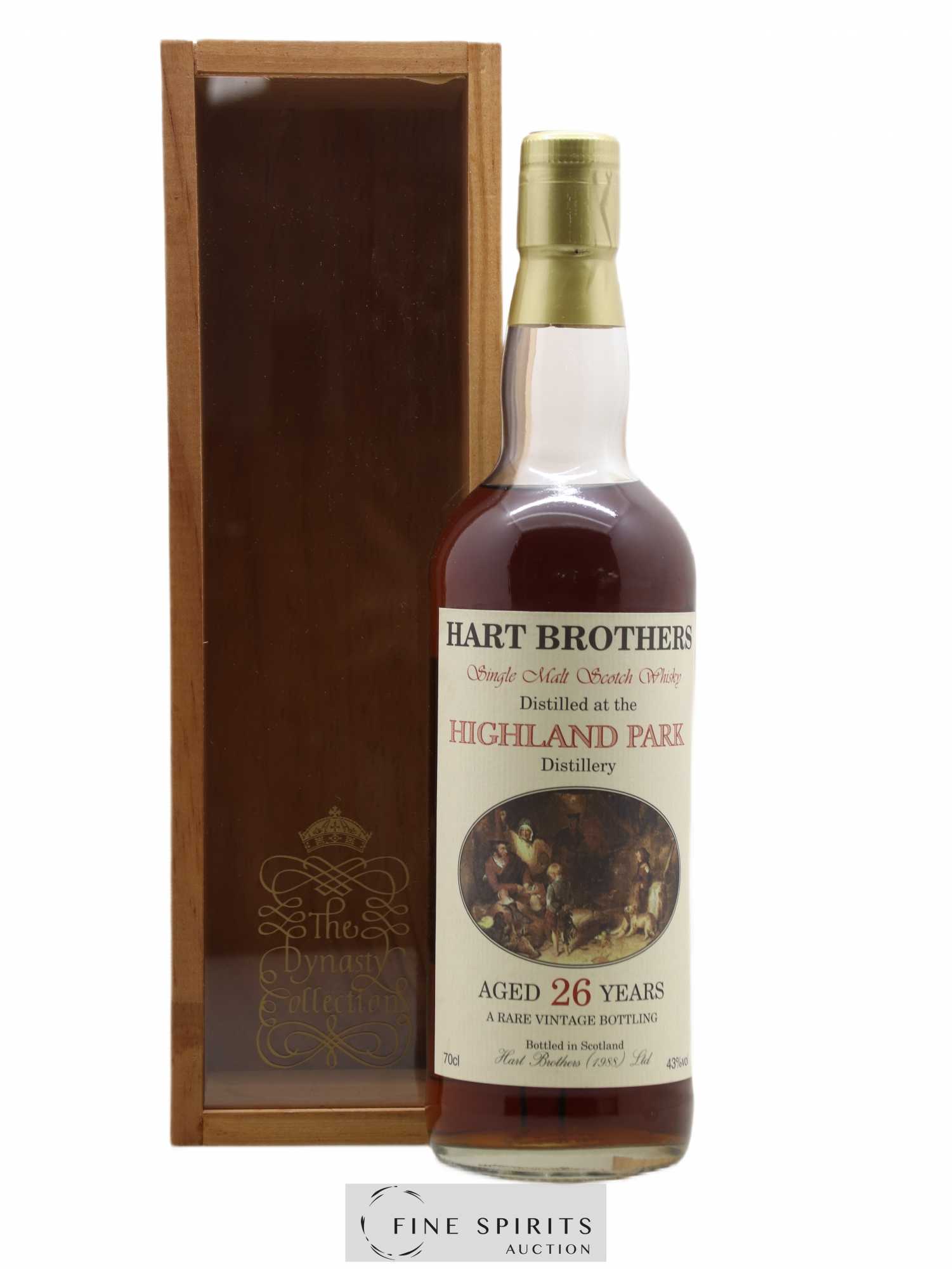 Highland Park 26 years Hart Brothers Dugas Import - Lot de 1 bouteille - 0