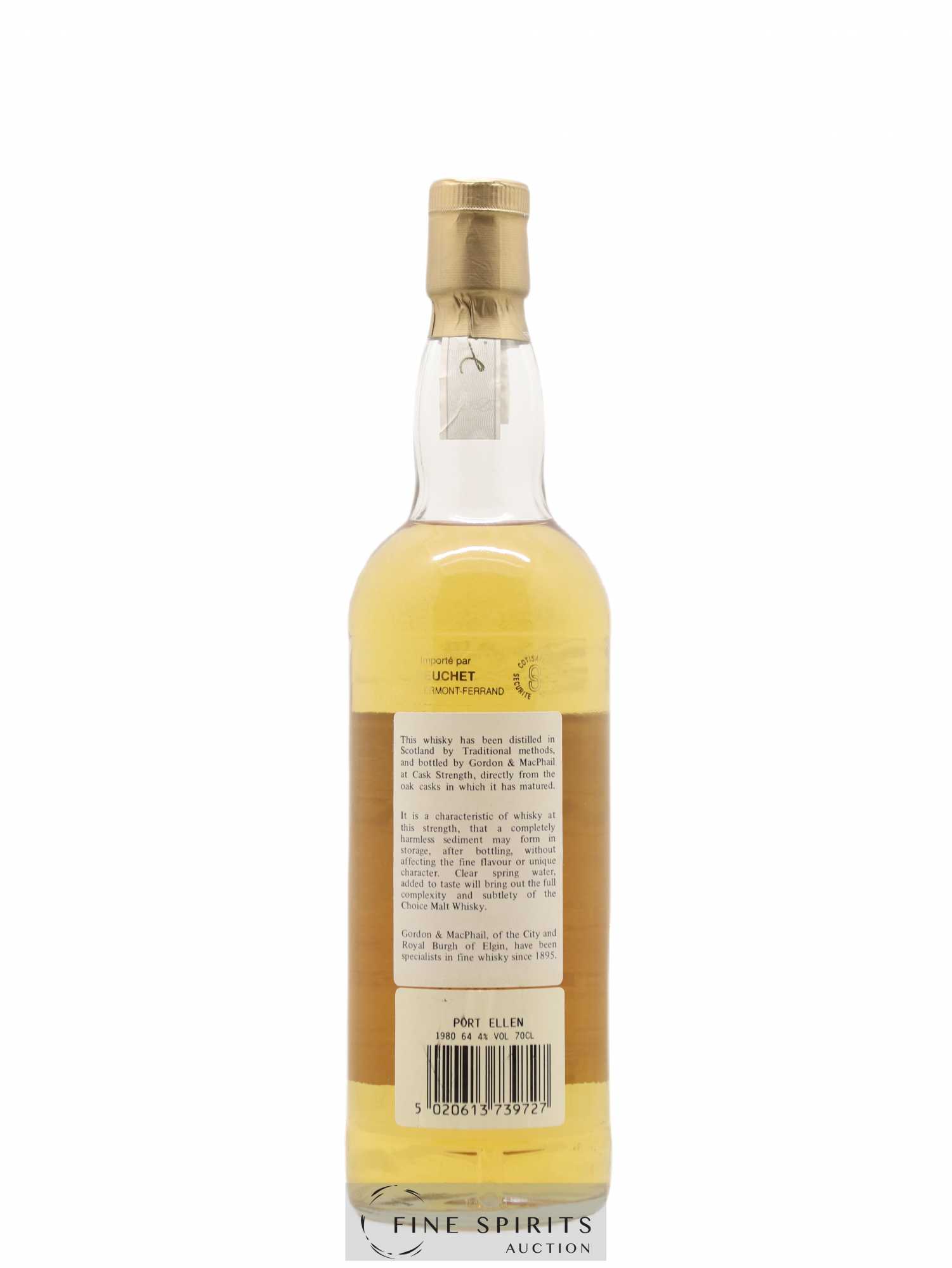 Port Ellen 1980 Gordon & MacPhail Cask n°5105-5110 - bottled 1997 - Lot de 1 bouteille - 1
