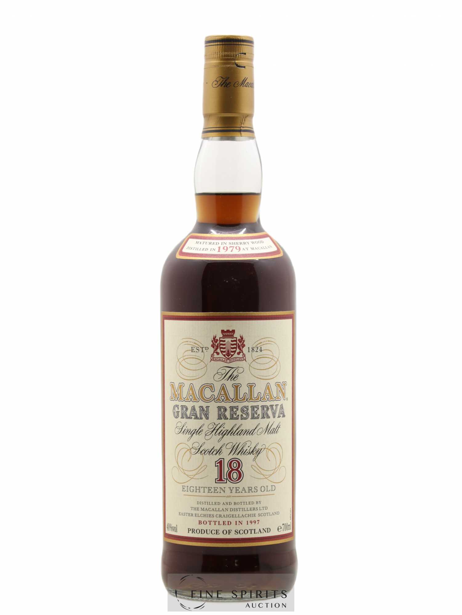 Macallan (The) 18 years 1979 Of. Gran Reserva bottled 1997 - Posten von 1 Flasche - 1