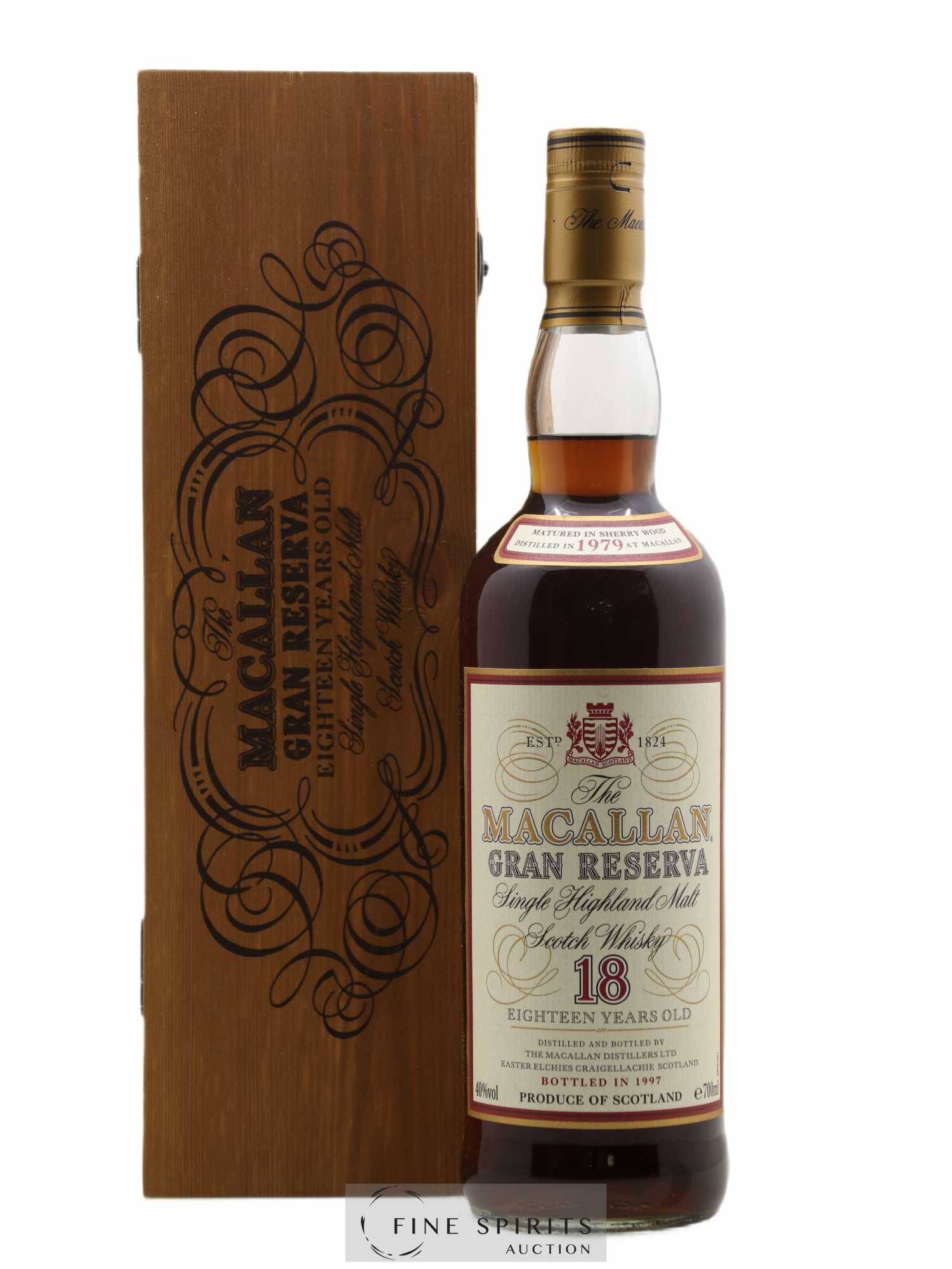 Macallan (The) 18 years 1979 Of. Gran Reserva bottled 1997 - Posten von 1 Flasche - 0