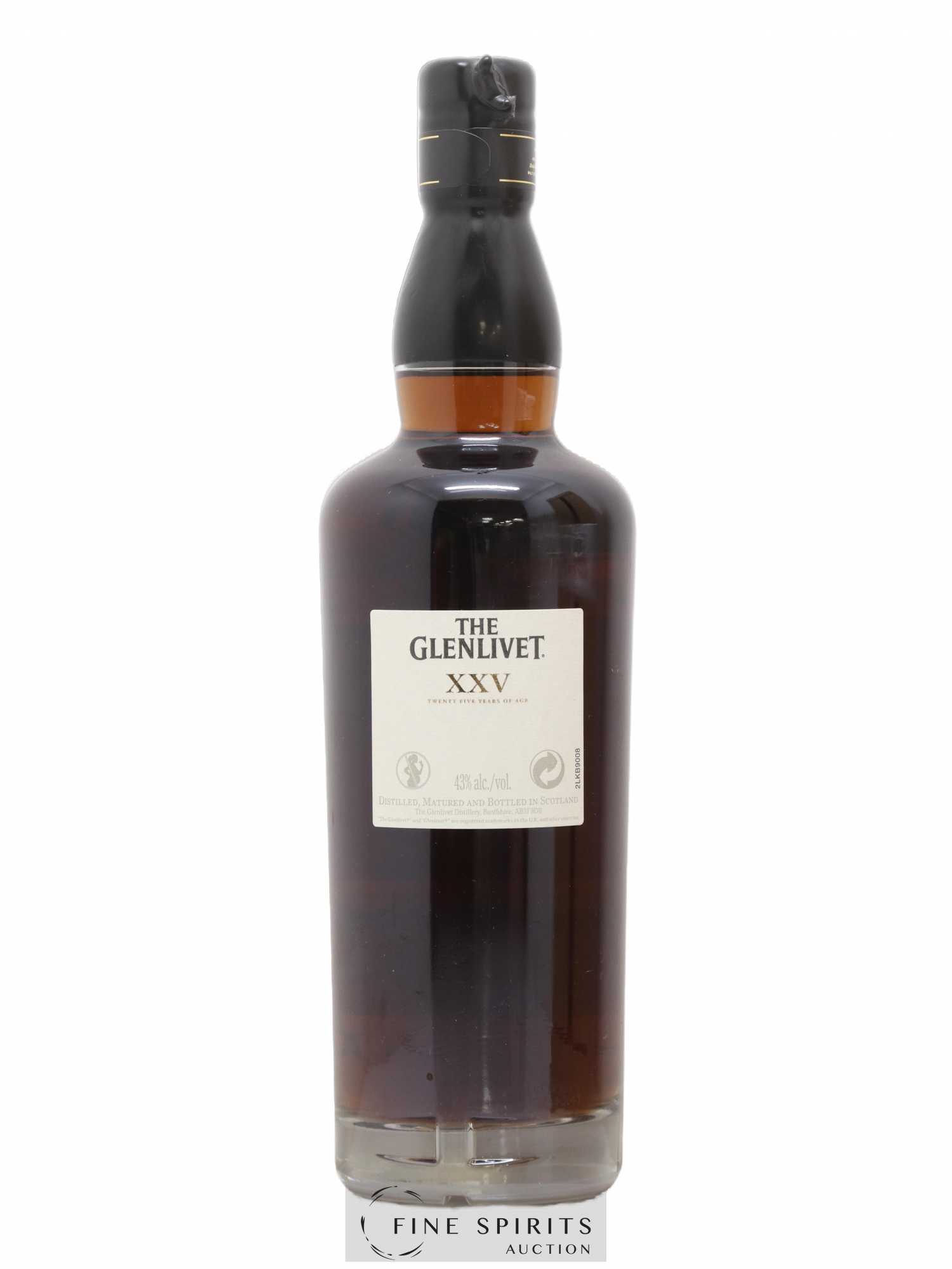 Glenlivet (The) 25 years Of. XXV Batch n°0910A - Oloroso Sherry Casks - Lot de 1 bouteille - 2