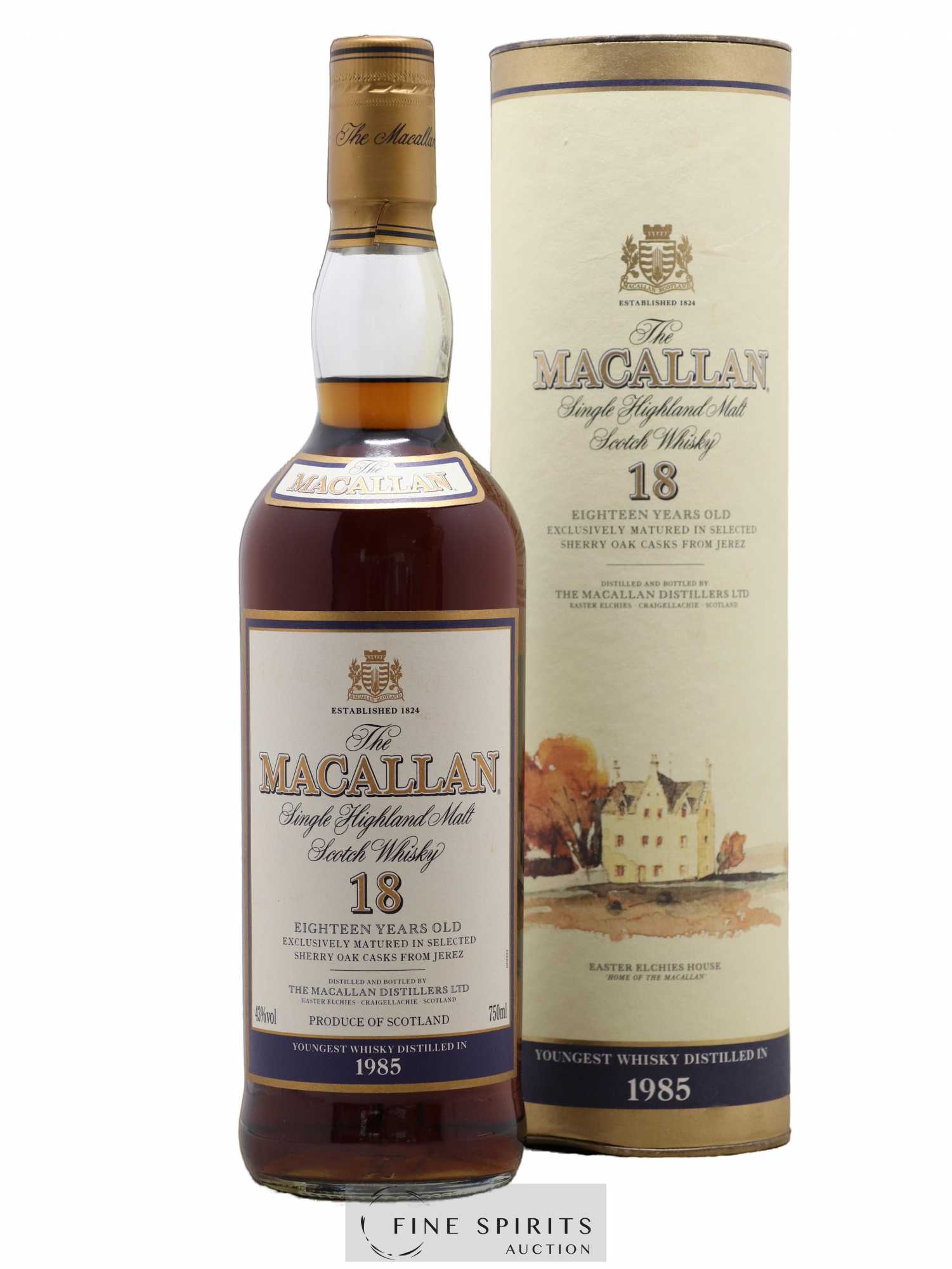 Macallan (The) 18 years 1985 Of. Selected Sherry Oak Casks - Lot de 1 bouteille - 0