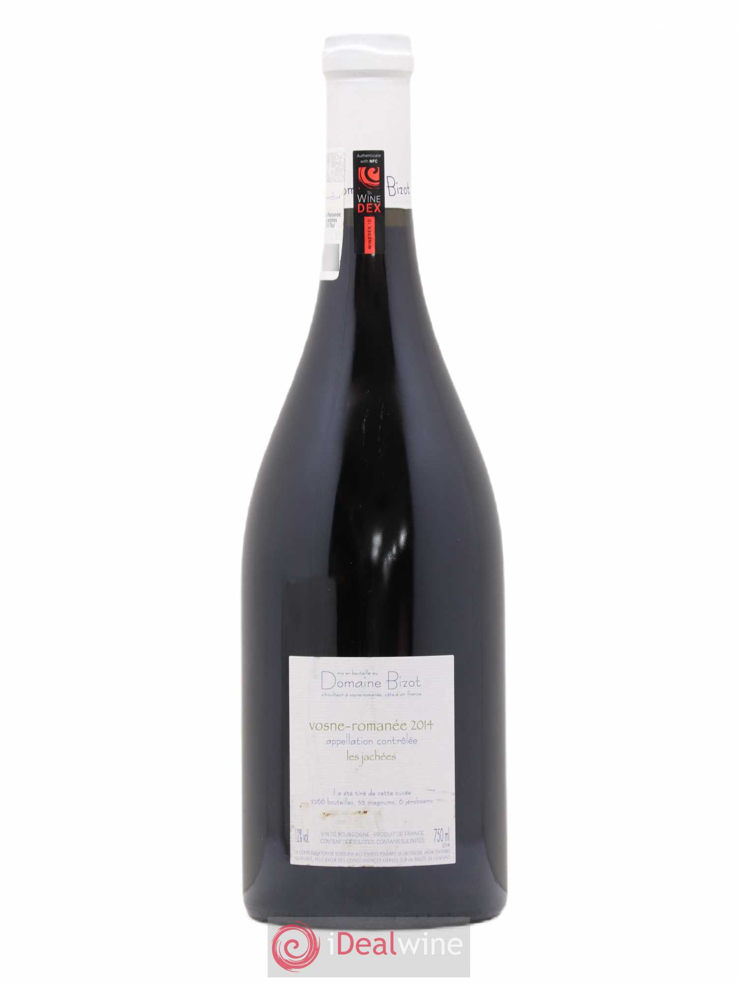 Vosne-Romanée Les Jachées Bizot (Domaine) 2014 - Lot de 1 bouteille - 1