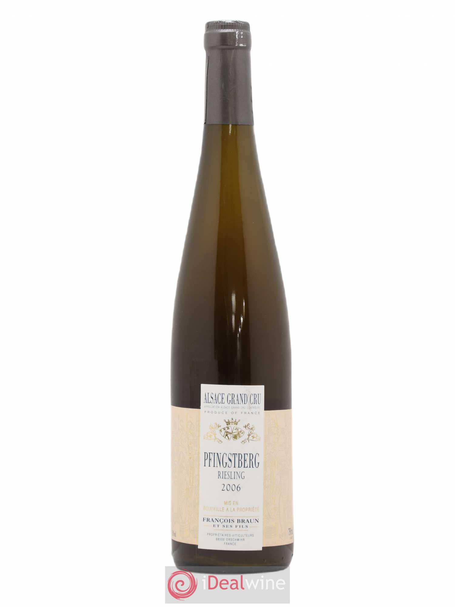 Riesling Pfingstberg Francois Braun (no reserve) 2006 - Lot of 1 bottle - 0