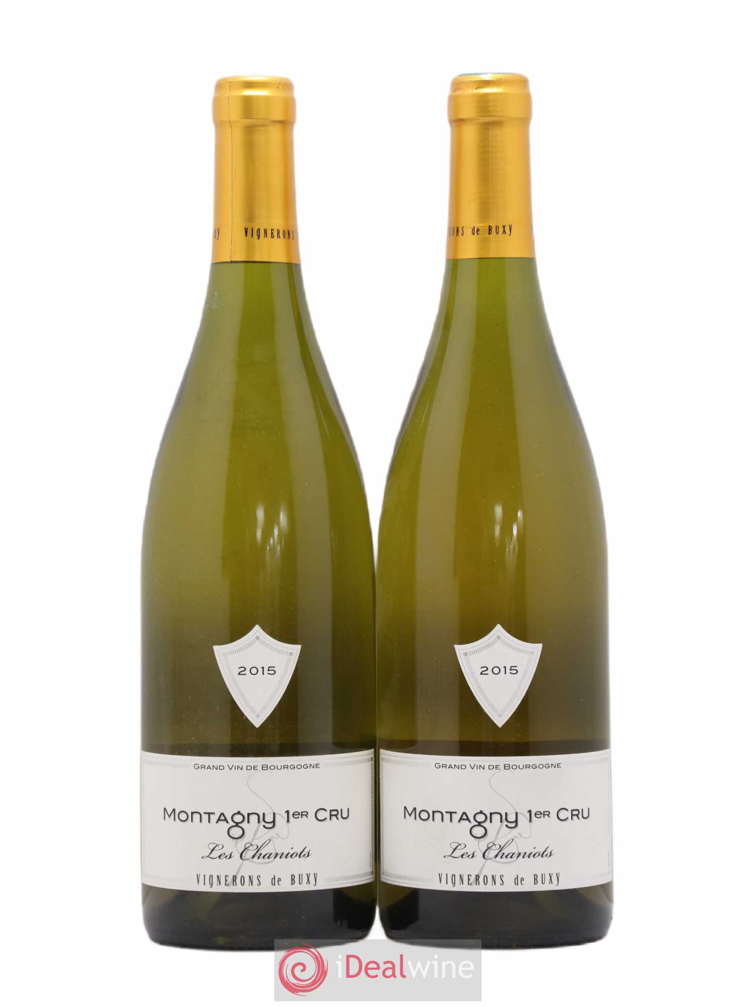 Montagny 1er Cru Les Chaniots Vignerons de Buxy 2015 - Posten von 2 Flaschen - 0