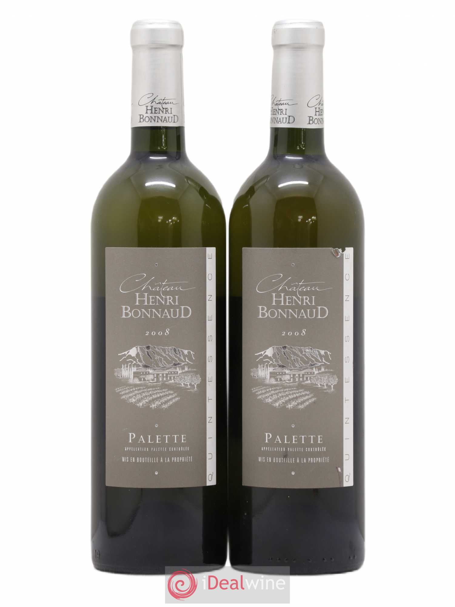 Palette Quintessence Henri Bonnaud 2008 - Lot de 2 bouteilles - 0