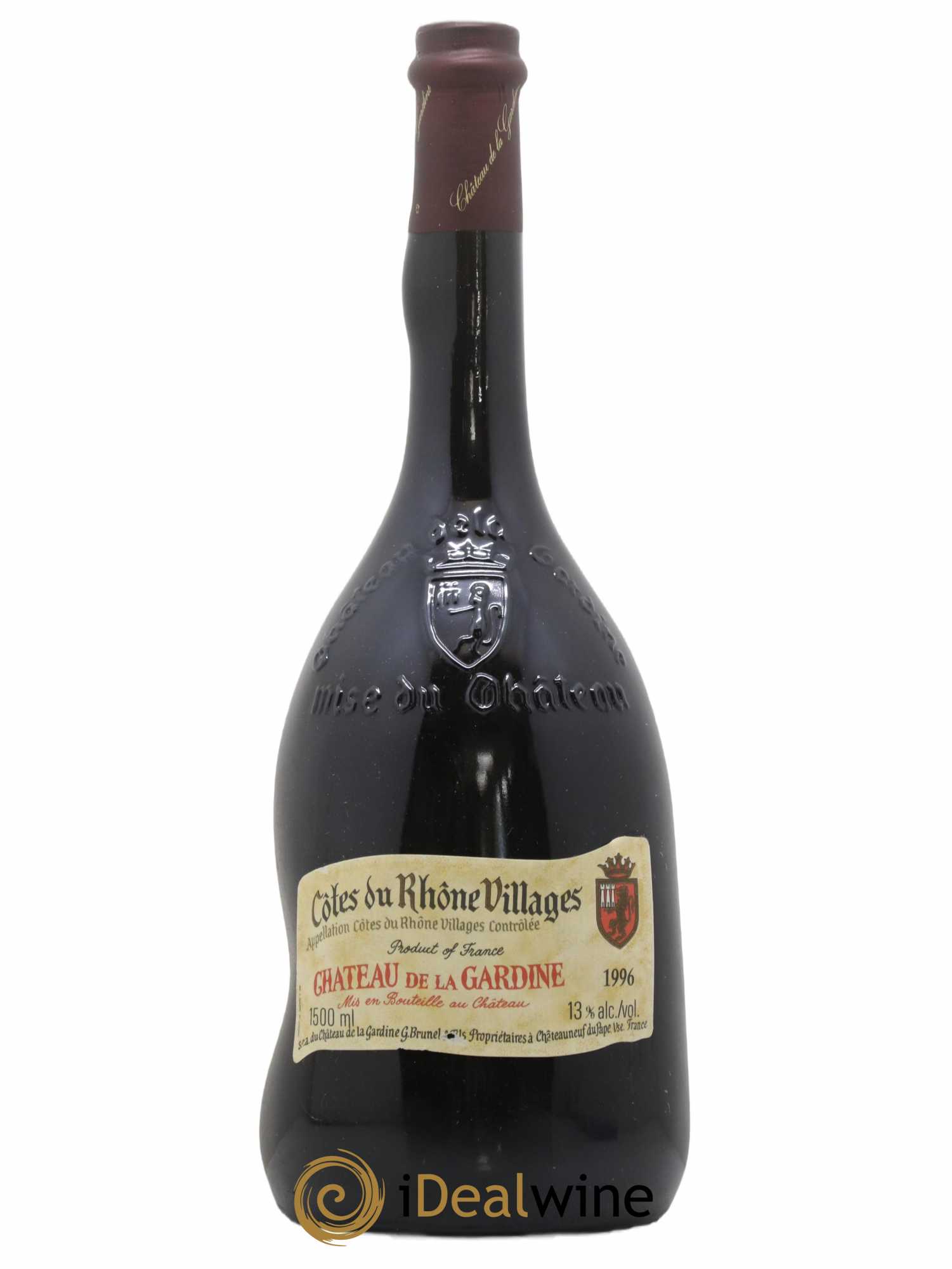 Côtes-du-Rhône Villages Château De La Gardine 1996 - Lot de 1 magnum - 0