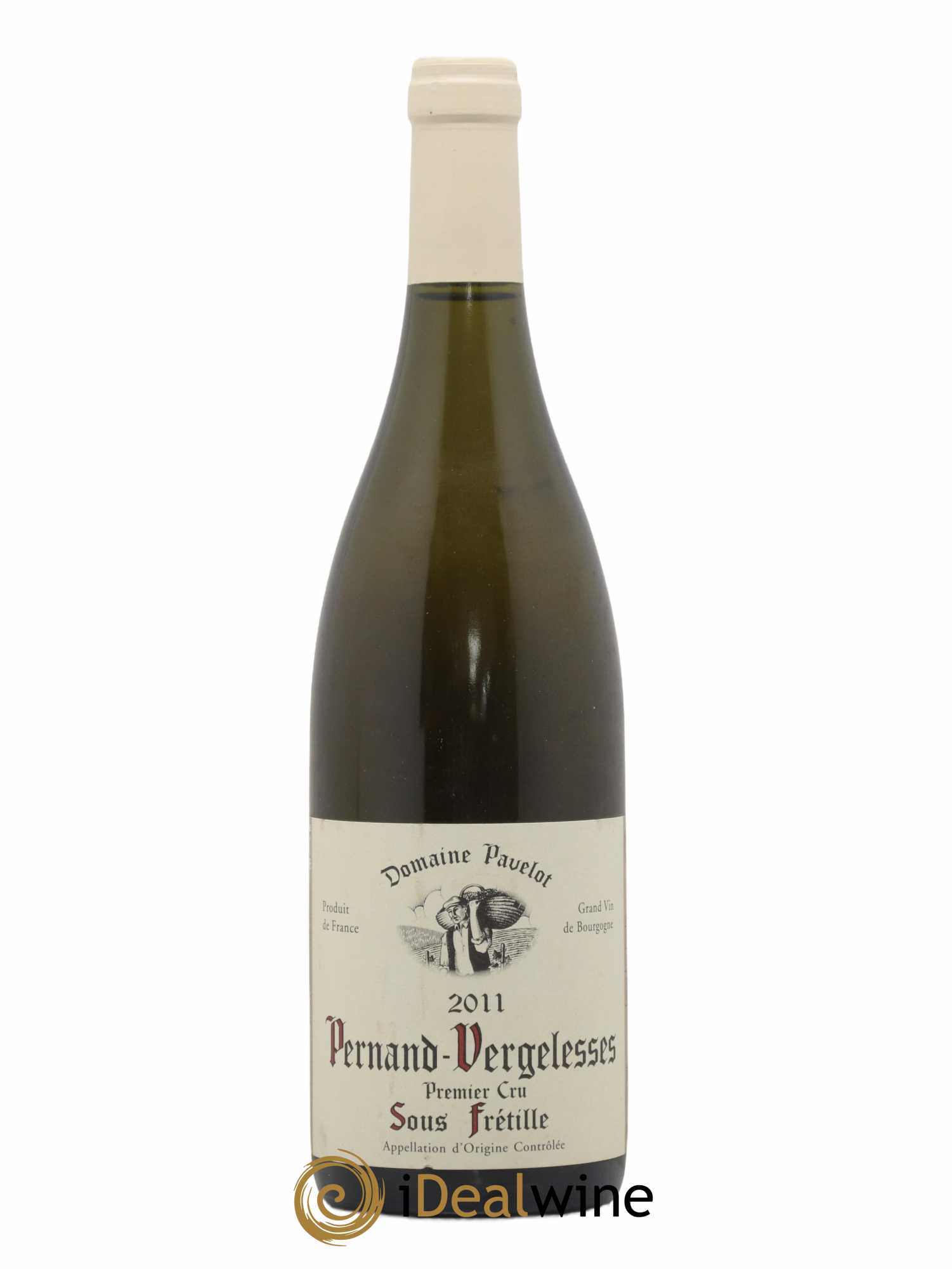 Pernand-Vergelesses 1er Cru Sous Frétille Vieilles Vignes Pavelot (Domaine) 2011 - Lot de 1 bouteille - 0