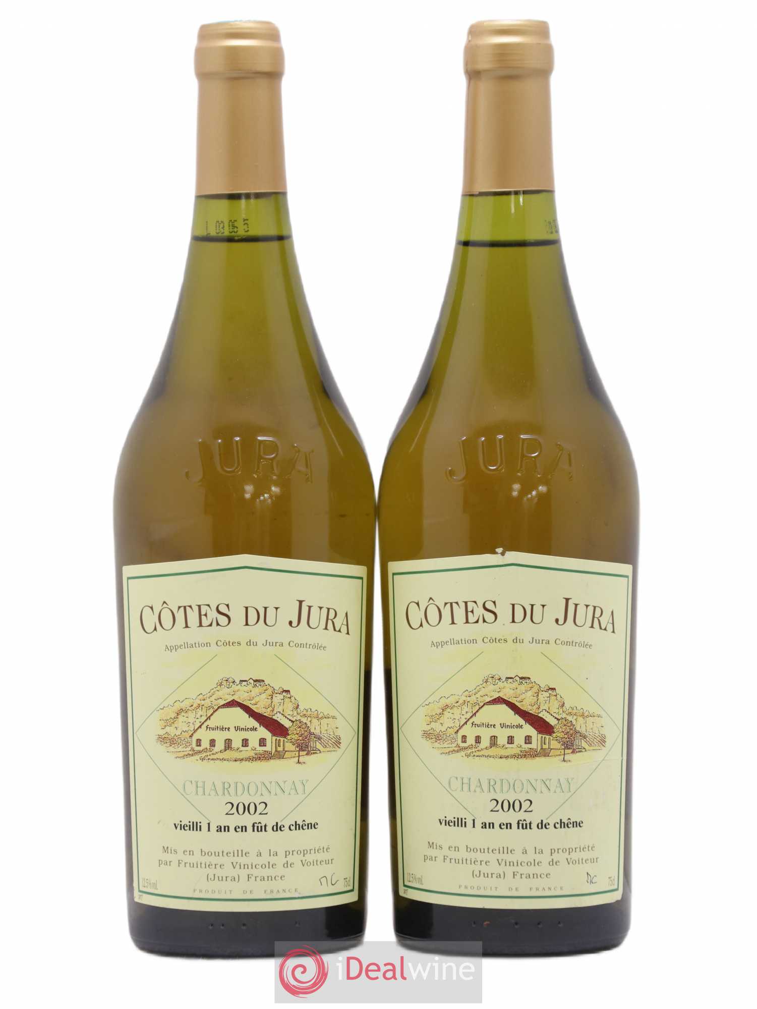Côtes du Jura 2002 - Posten von 2 Flaschen - 0
