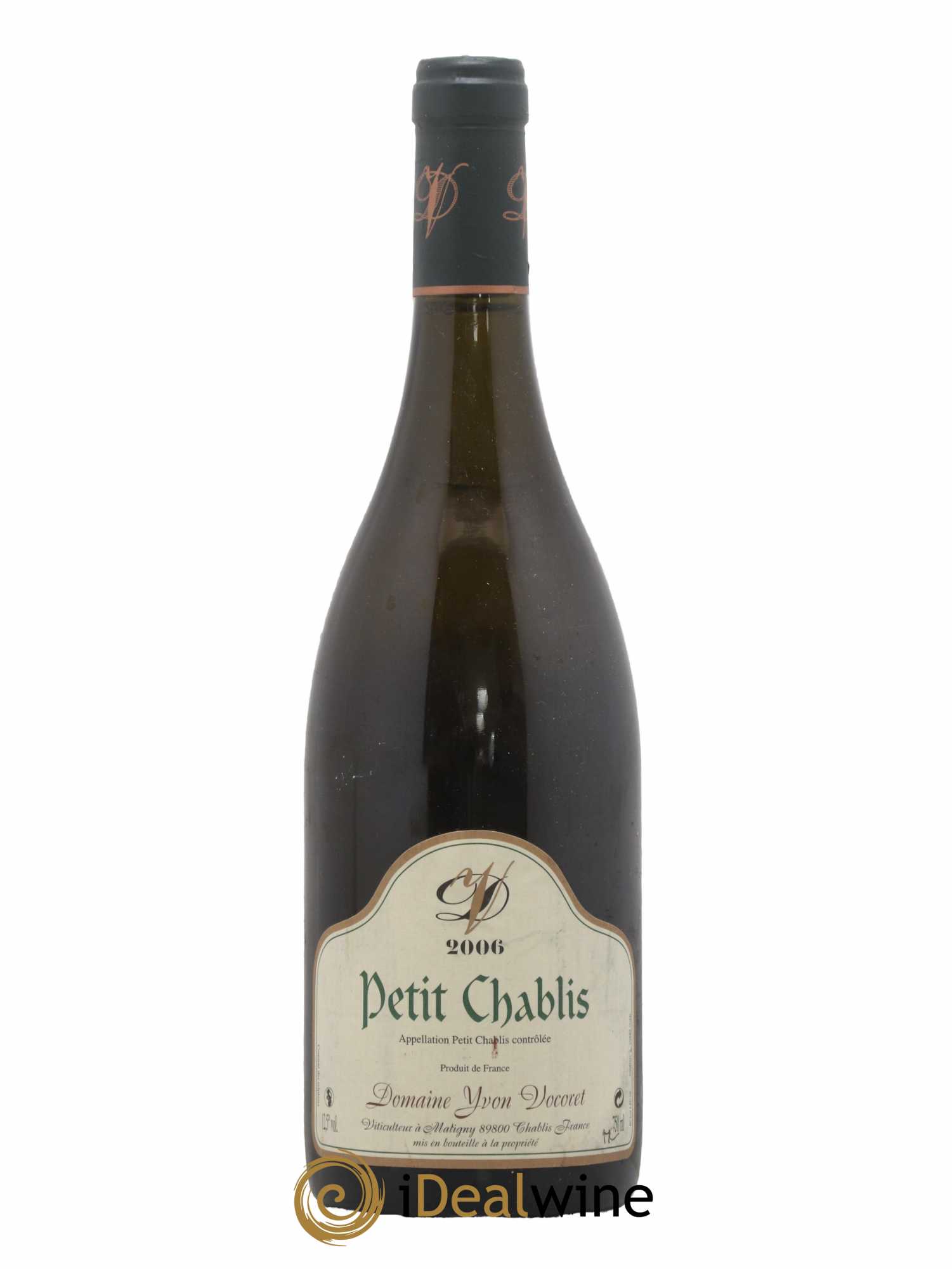 Petit Chablis Yvon Vocoret 2006 - Lot de 1 bouteille - 0