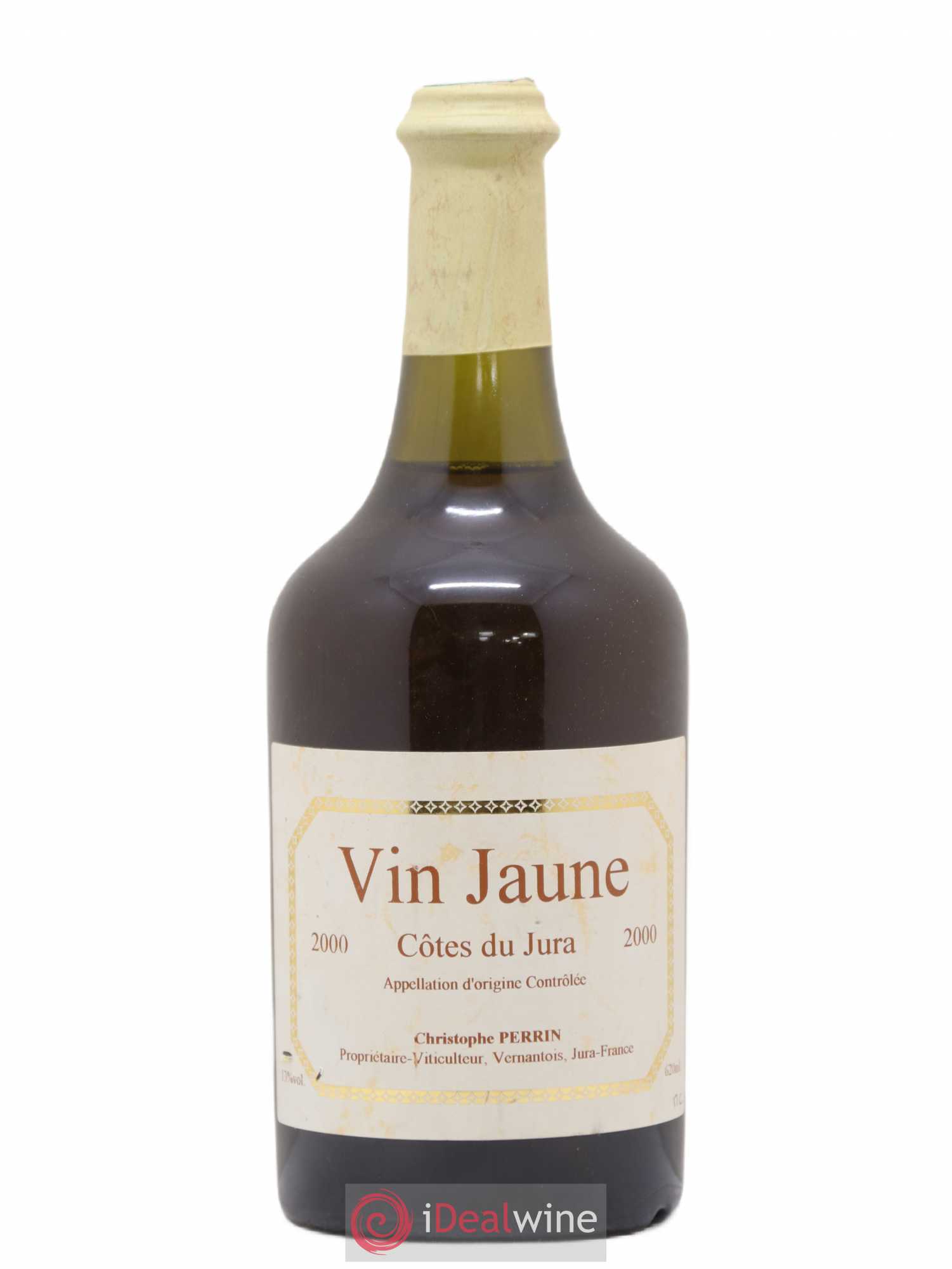 Côtes du Jura Vin Jaune Christophe Perrin 2000 - Lot de 1 bouteille - 0