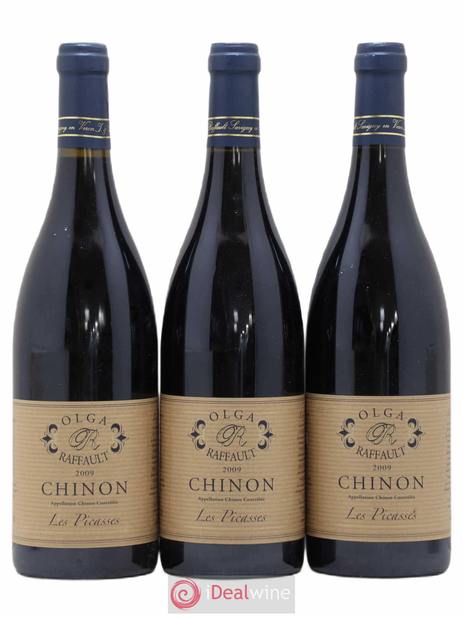 Chinon Les Picasses Olga Raffault 2009 - Lot de 3 bouteilles - 0