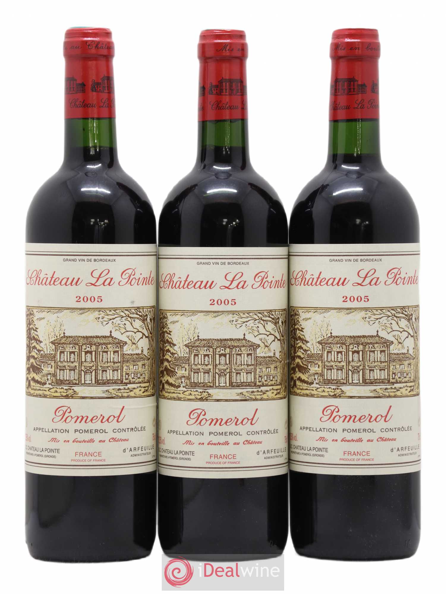 Château la Pointe 2005 - Lot de 3 bouteilles - 0
