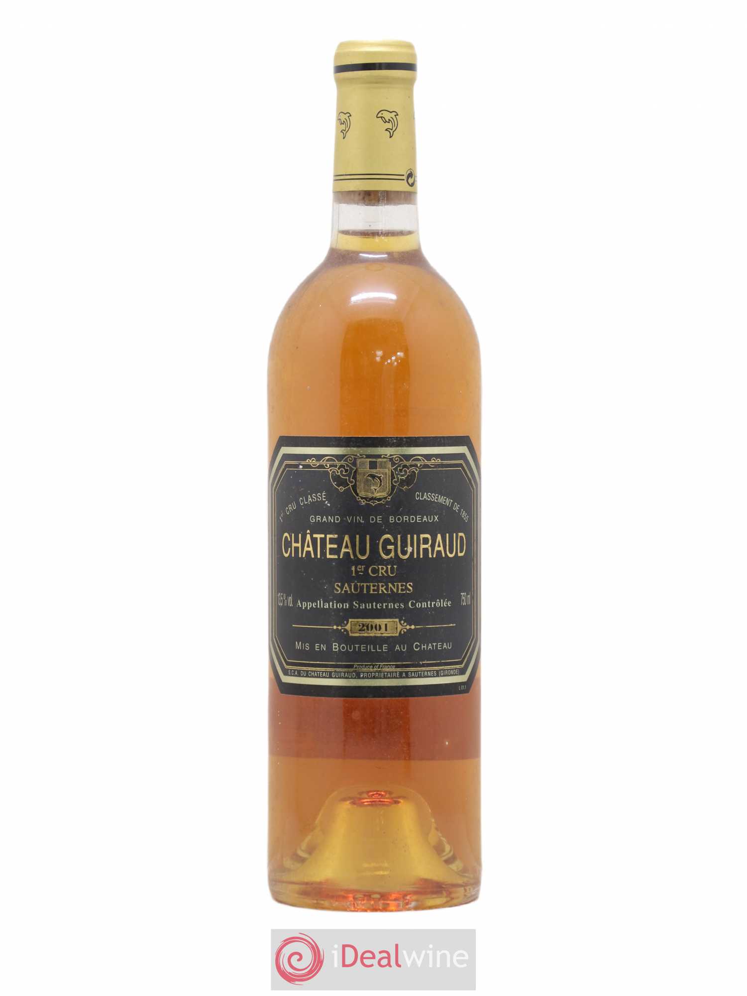 Château Guiraud 1er Grand Cru Classé 2001 - Lotto di 1 bottiglia - 0