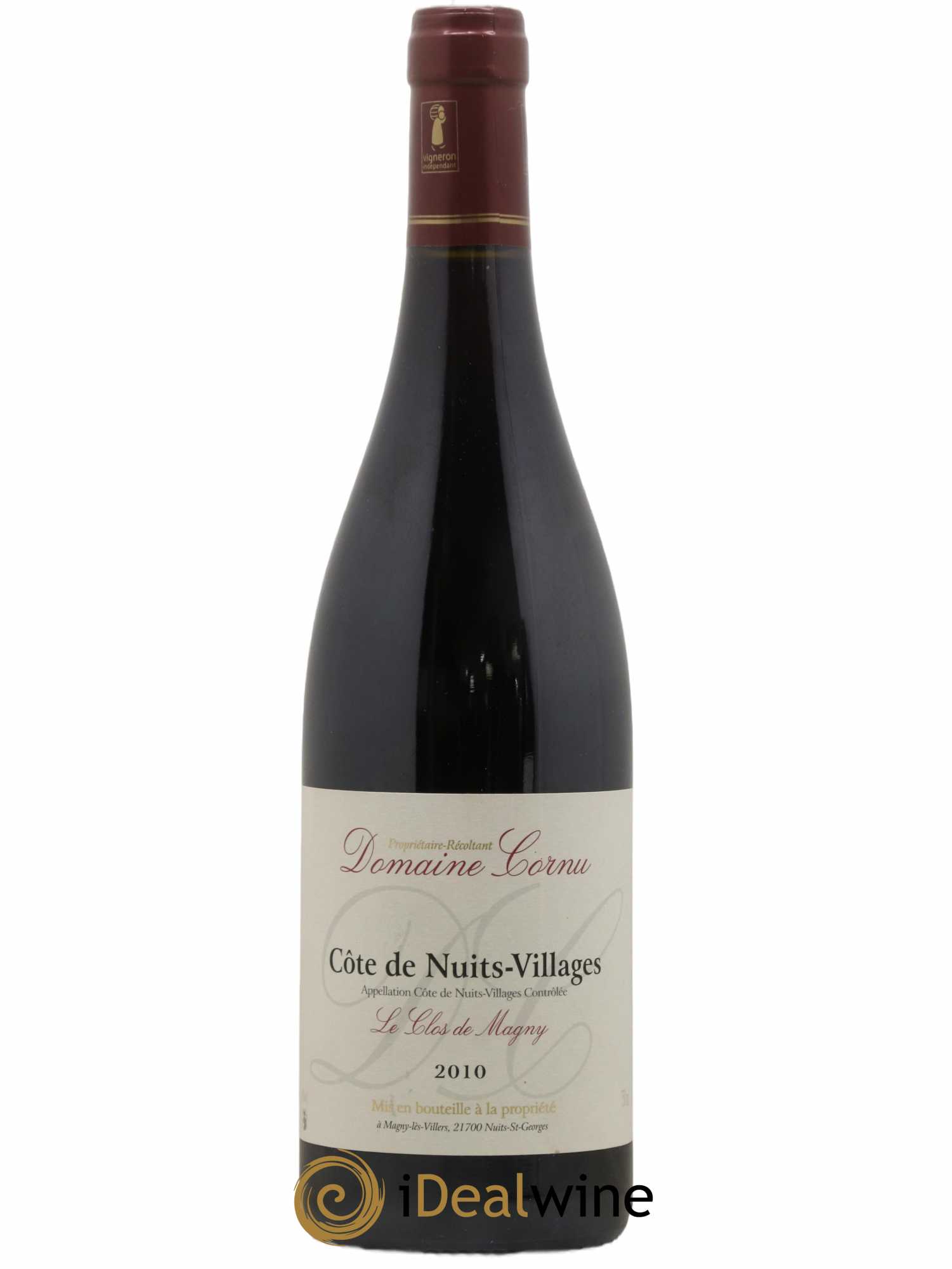 Côte de Nuits-Villages Le Clos de Magny Domaine Cornu 2010 - Posten von 1 Flasche - 0