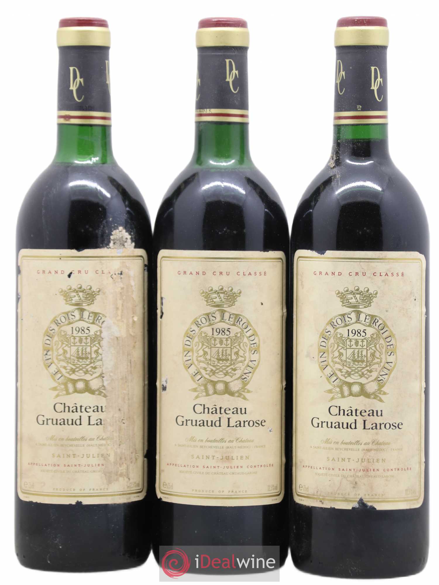 Château Gruaud Larose 2ème Grand Cru Classé 1985 - Lot de 6 bouteilles - 2