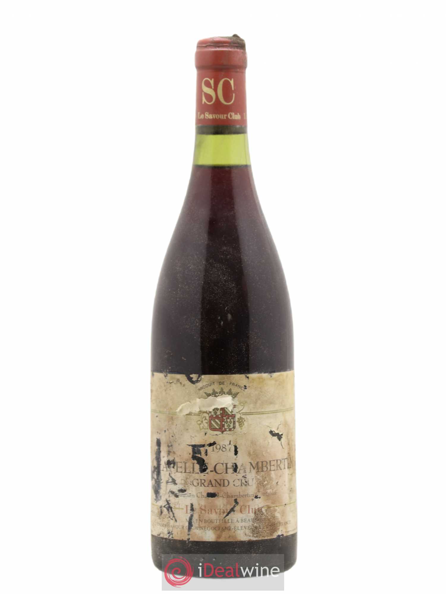 Chapelle-Chambertin Grand Cru Le Savour Club 1987 - Lot de 1 bouteille - 0