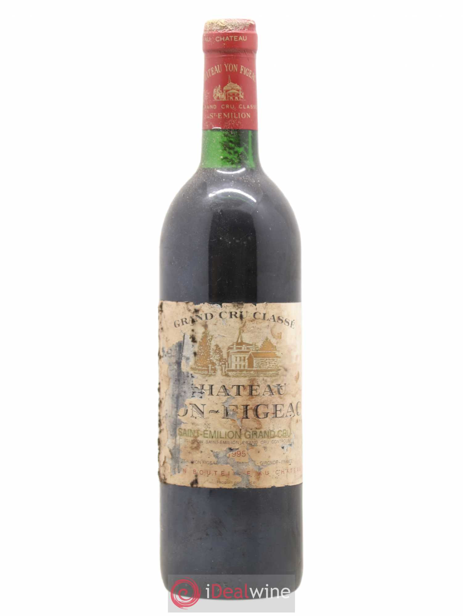 Château Yon Figeac Grand Cru Classé 1995 - Lot de 1 bouteille - 0