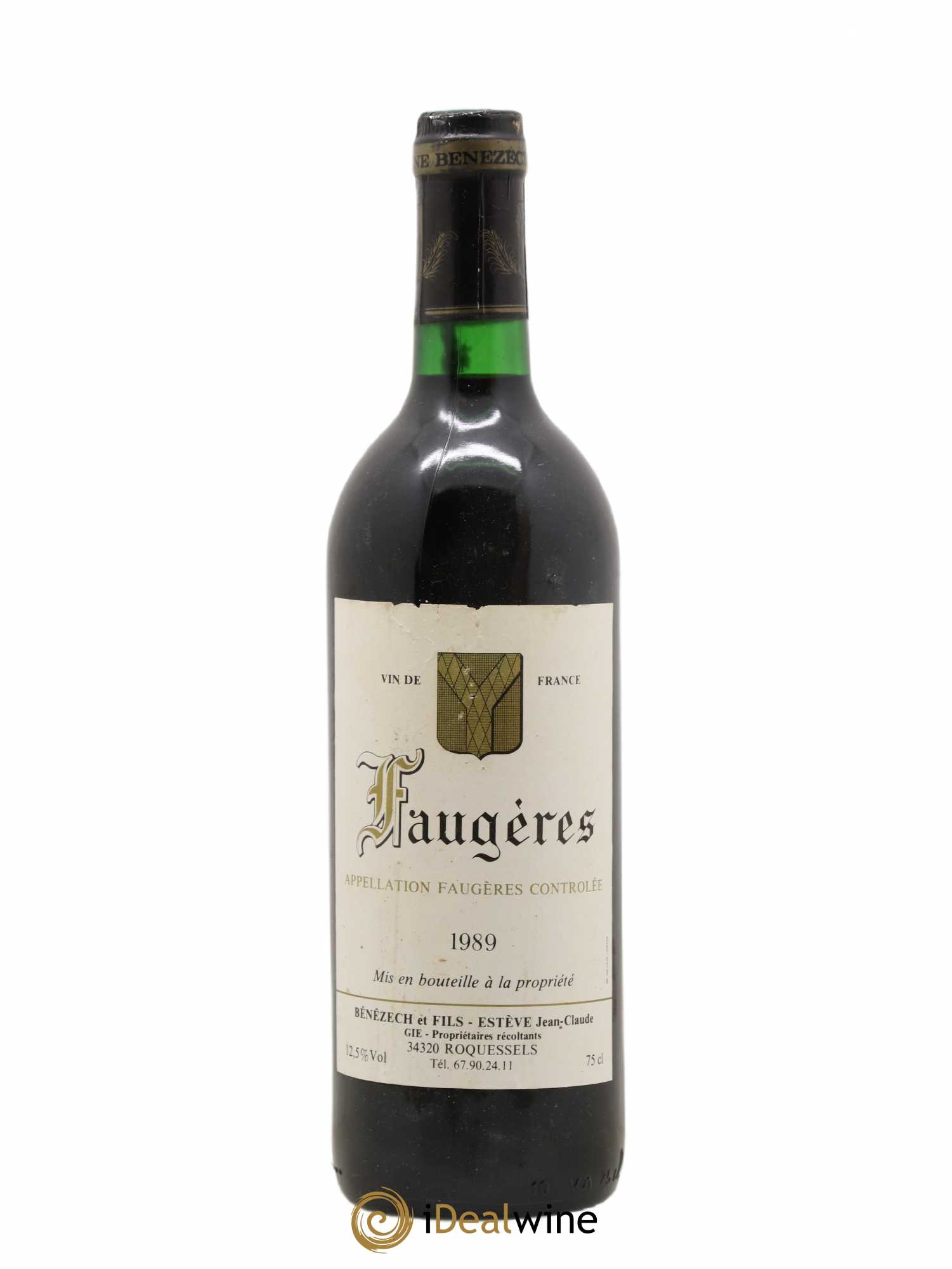 Faugères Benezech et Fils 1989 - Posten von 1 Flasche - 0