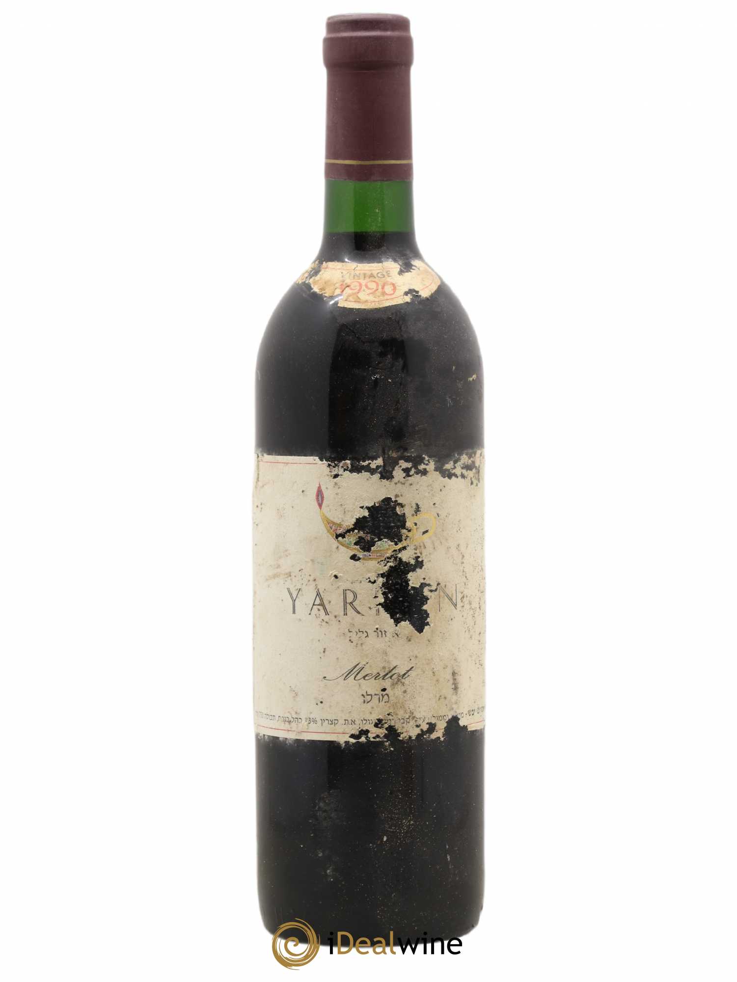 Israël YARDEN Merlot 1990 - Posten von 1 Flasche - 0
