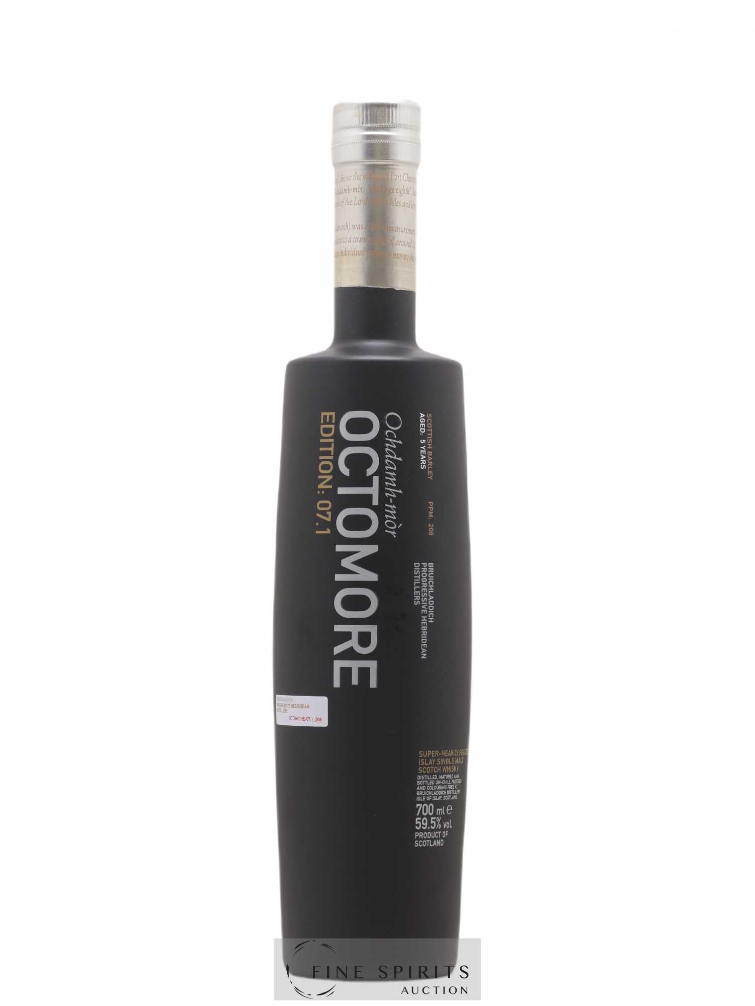 Octomore 5 years Of. Edition 07.1 Super-Heavily Peated Limited Edition - Lot de 1 bouteille - 1