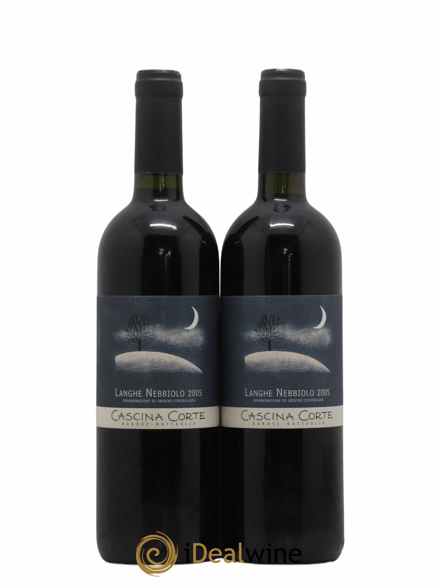 Langhe Nebbiolo Cascina Corte 2005 - Lot de 2 bouteilles - 0