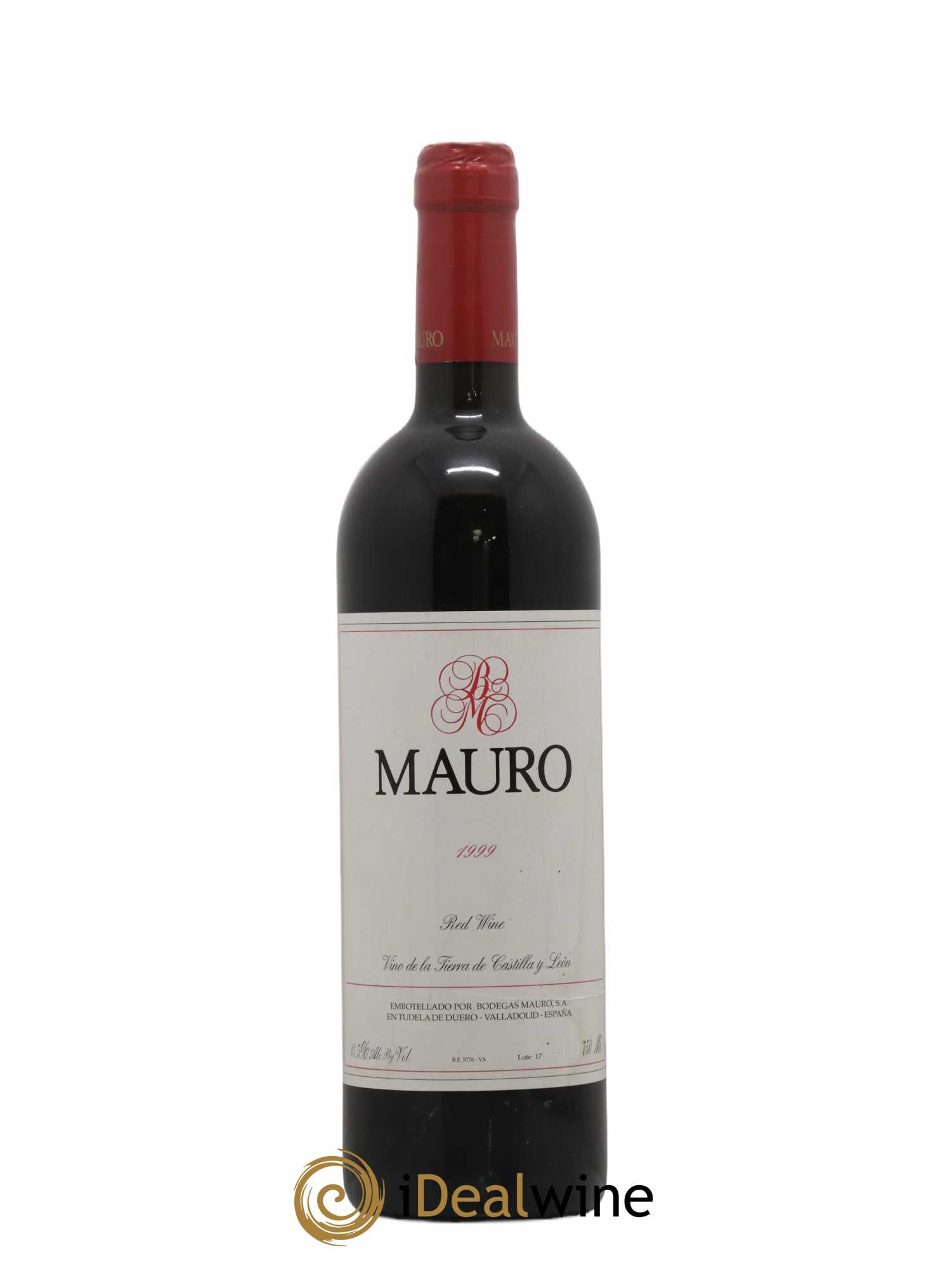 Vino de la Terra de Castilla y Leon VS Bodegas Mauro 1999 - Lot de 1 bouteille - 0