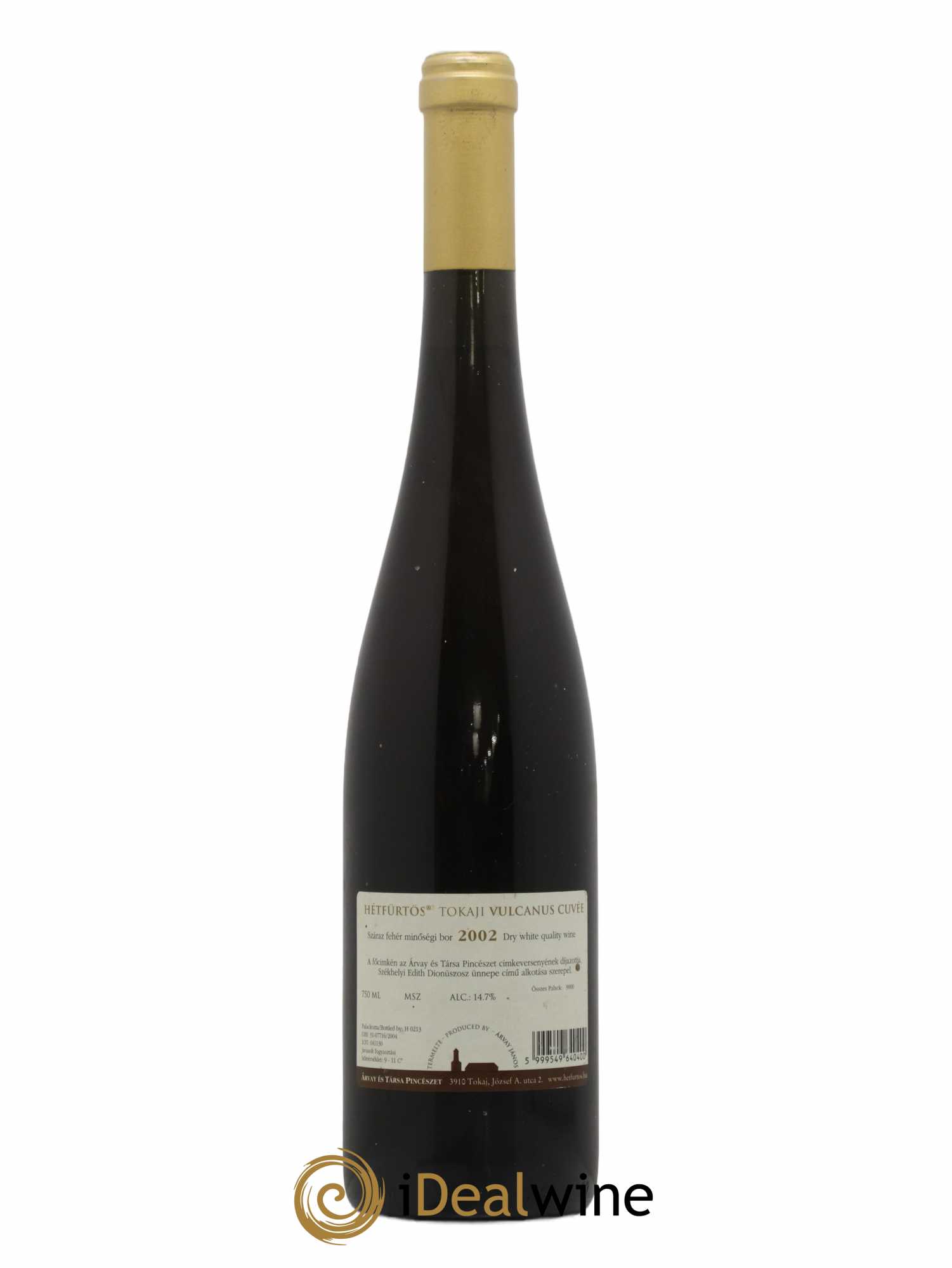 Tokaji Hetfurtos Vulcanus Cuvée 2002 - Posten von 1 Flasche - 1