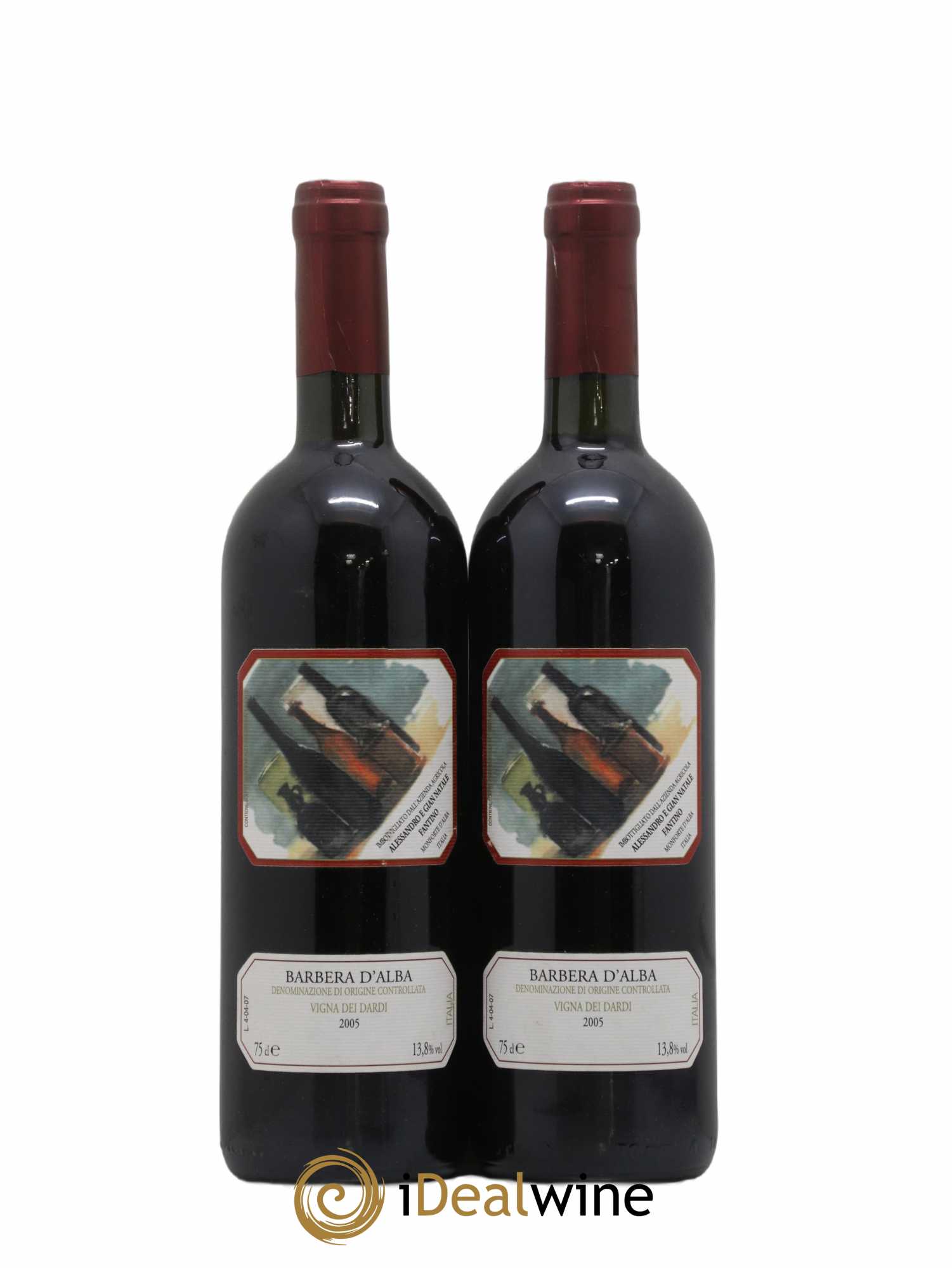 Barbera d'Alba DOC Vigna Del Dardi (sans prix de réserve) 2005 - Posten von 2 Flaschen - 0