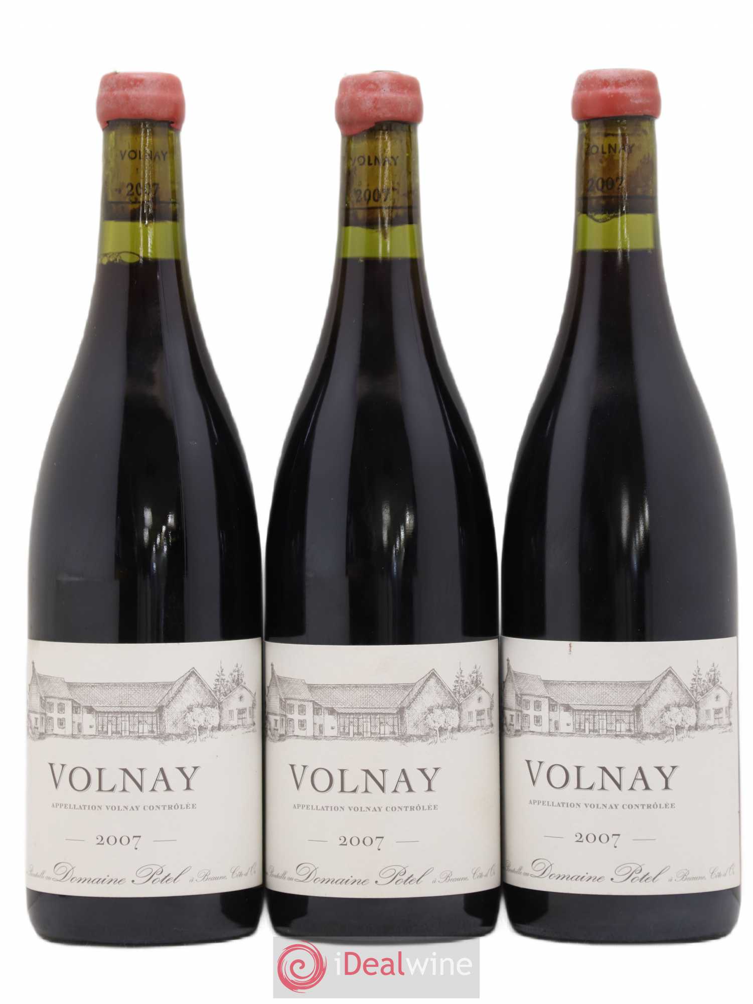 Volnay Potel 2007 - Posten von 3 Flaschen - 0