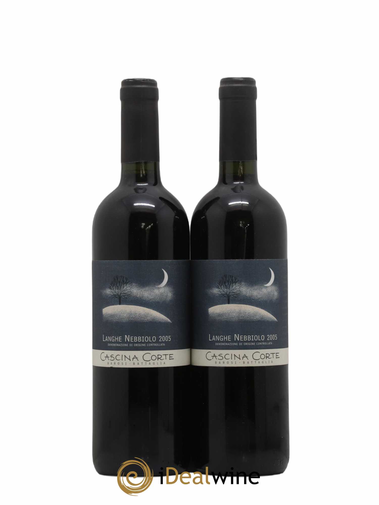 Langhe Nebbiolo Cascina Corte 2005 - Lot de 2 bouteilles - 0