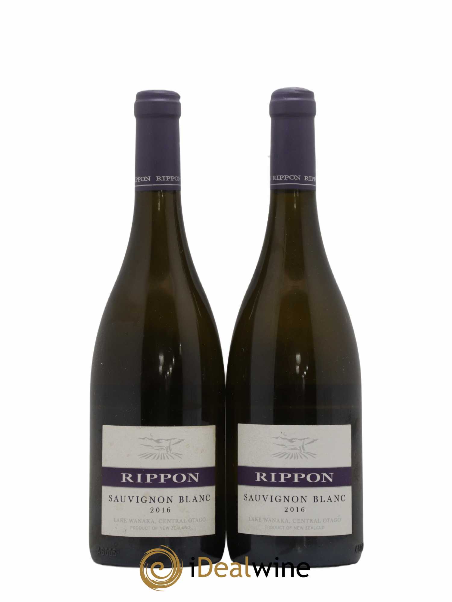 Nouvelle Zélande Rippon Sauvignon Lake Wanaka 2016 - Posten von 2 Flaschen - 0