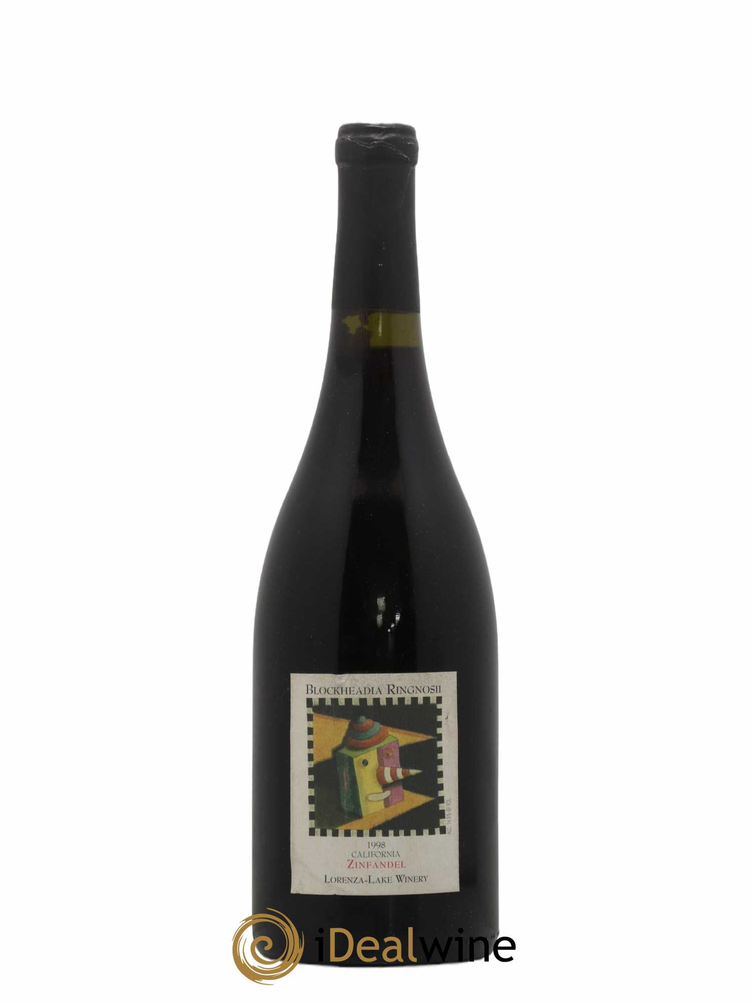 USA Zinfandel Blockhedia Ringnosii Lorenza Lake Winery 1998 - Lot of 1 bottle - 0
