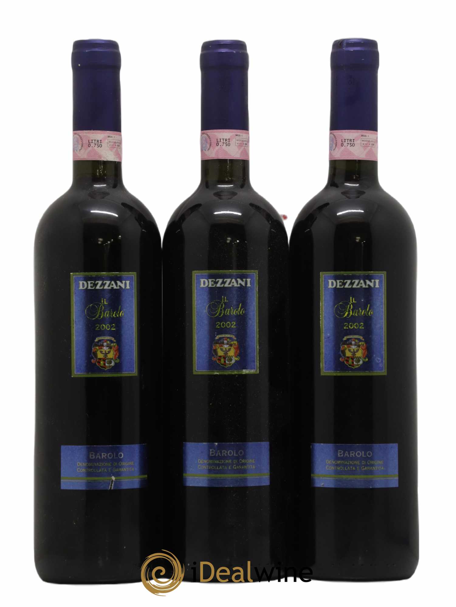 Barolo Dezzani 2002 - Posten von 3 Flaschen - 0