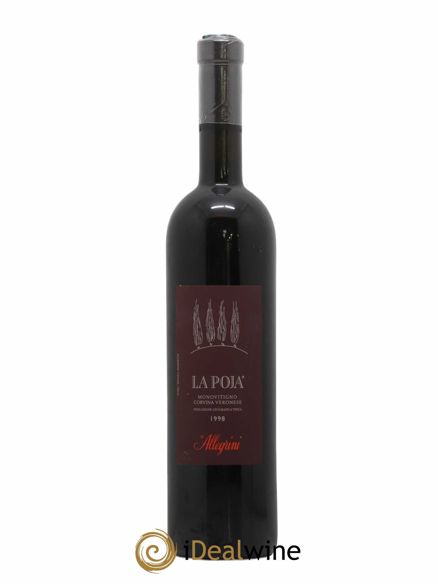 Italie Monovitigno Corvina Veronese La Poja Allegrini 1998 - Posten von 1 Flasche - 0