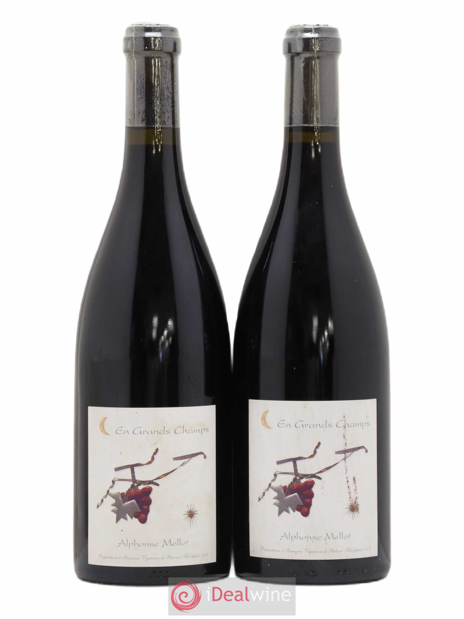 Sancerre En Grands Champs Alphonse Mellot 2002 - Lot de 2 bouteilles - 0