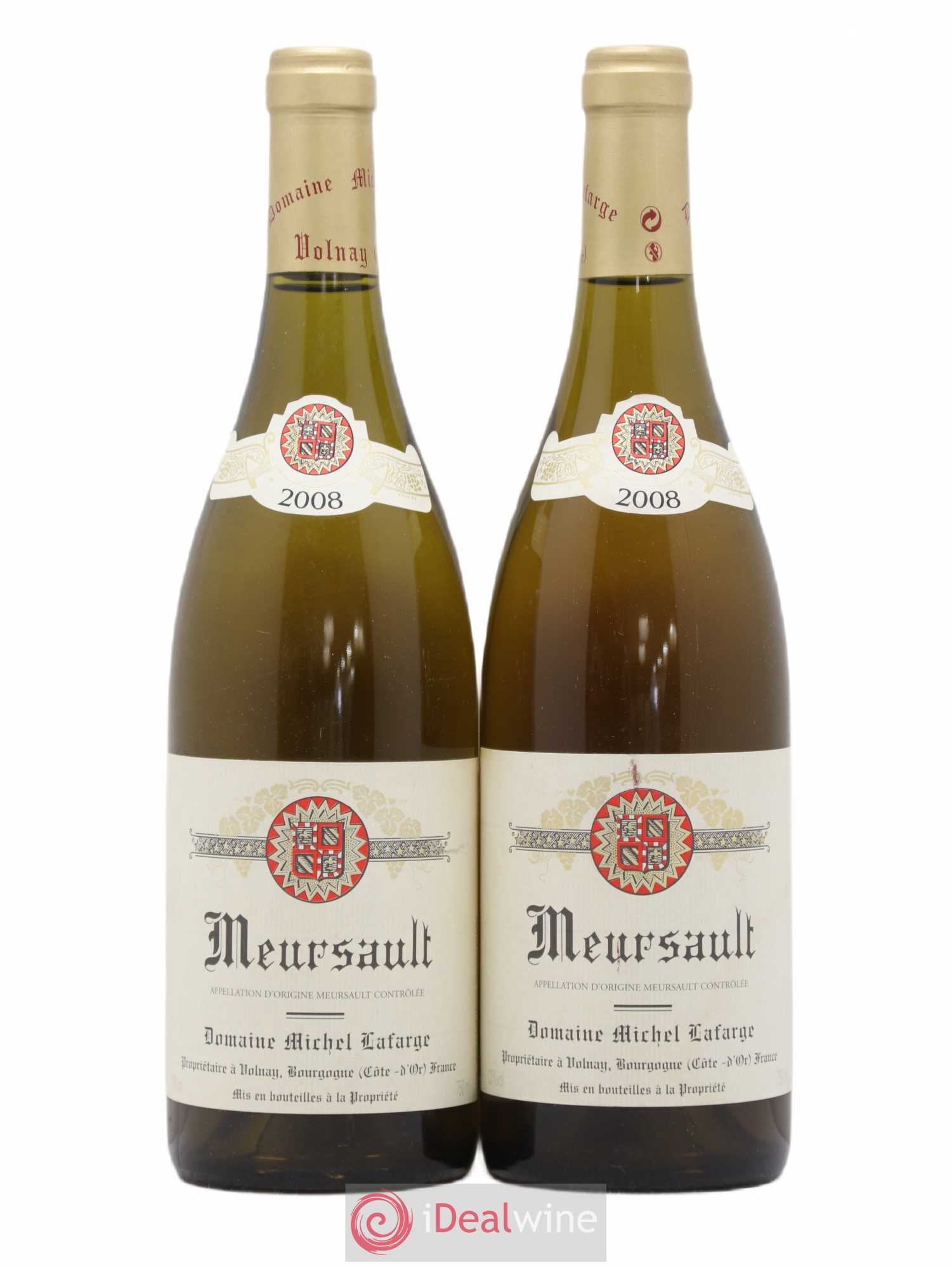 Meursault Lafarge (Domaine) 2008 - Lot de 2 bouteilles - 0