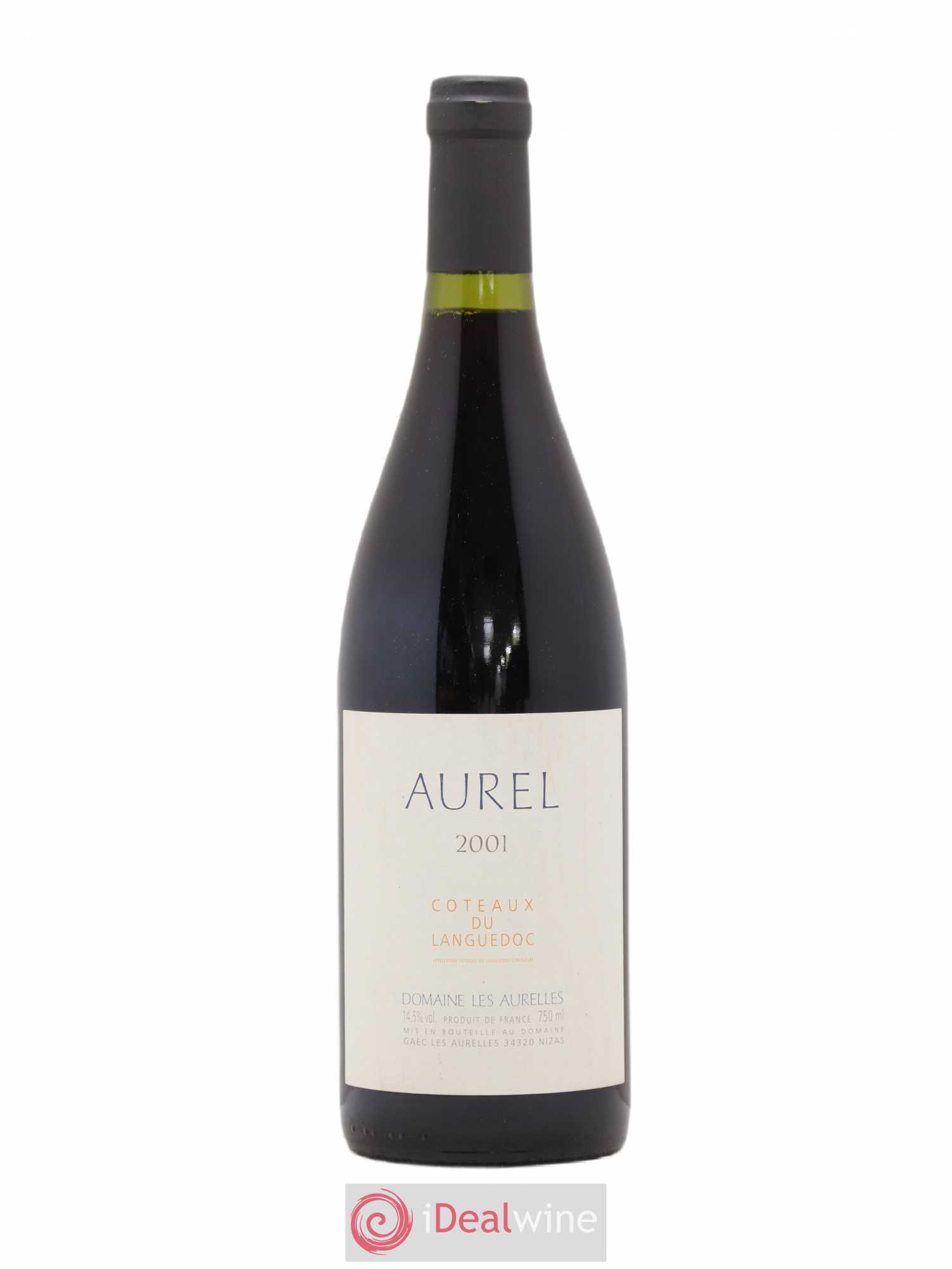 Languedoc Pézenas Aurel Domaine les Aurelles 2001 - Lot de 1 bouteille - 0