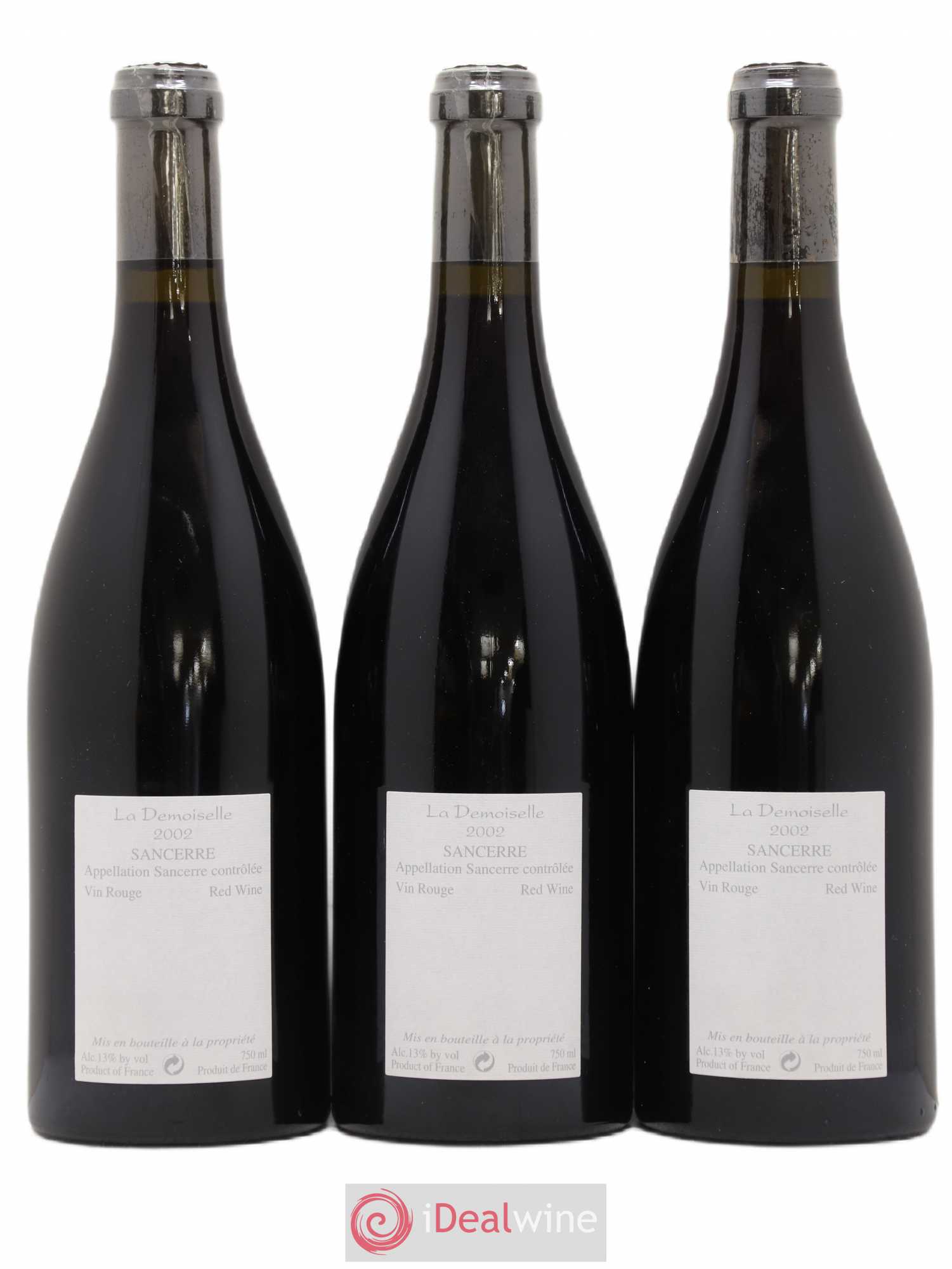 Sancerre La Demoiselle Alphonse Mellot 2002 - Lot de 3 bouteilles - 1