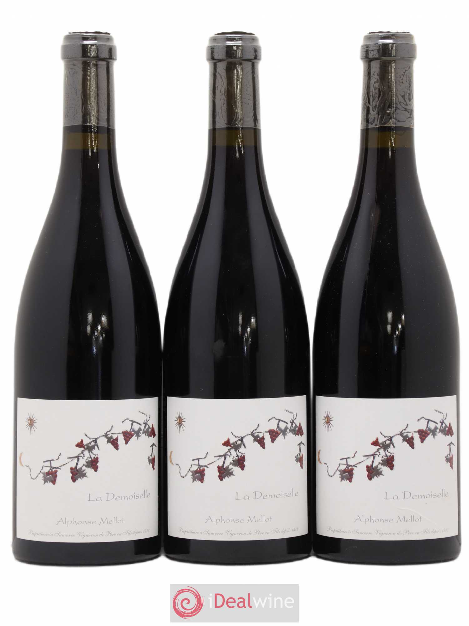 Sancerre La Demoiselle Alphonse Mellot 2002 - Lot de 3 bouteilles - 0