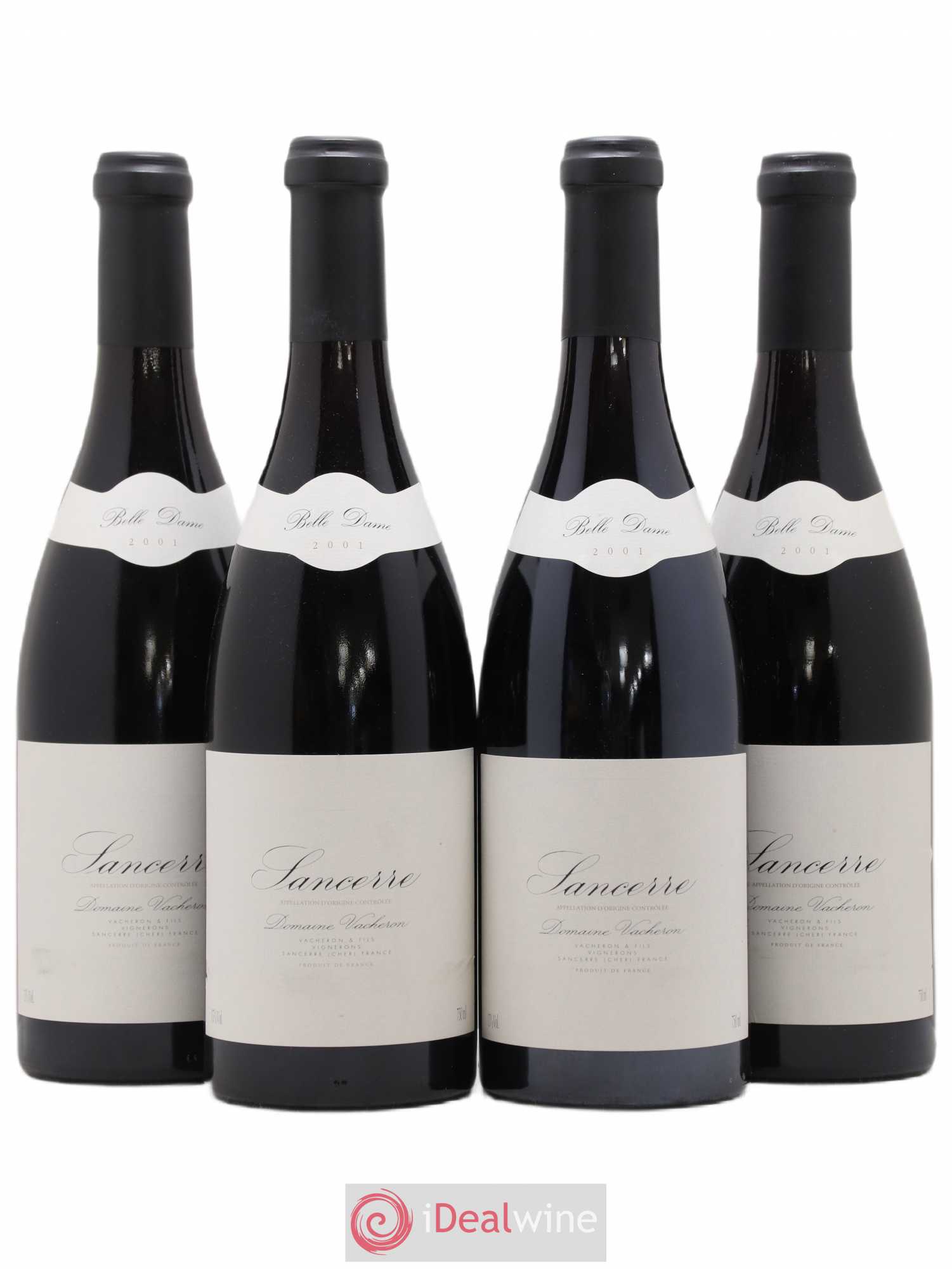 Sancerre Belle-Dame Domaine Vacheron et Fils 2001 - Lot de 4 bouteilles - 0