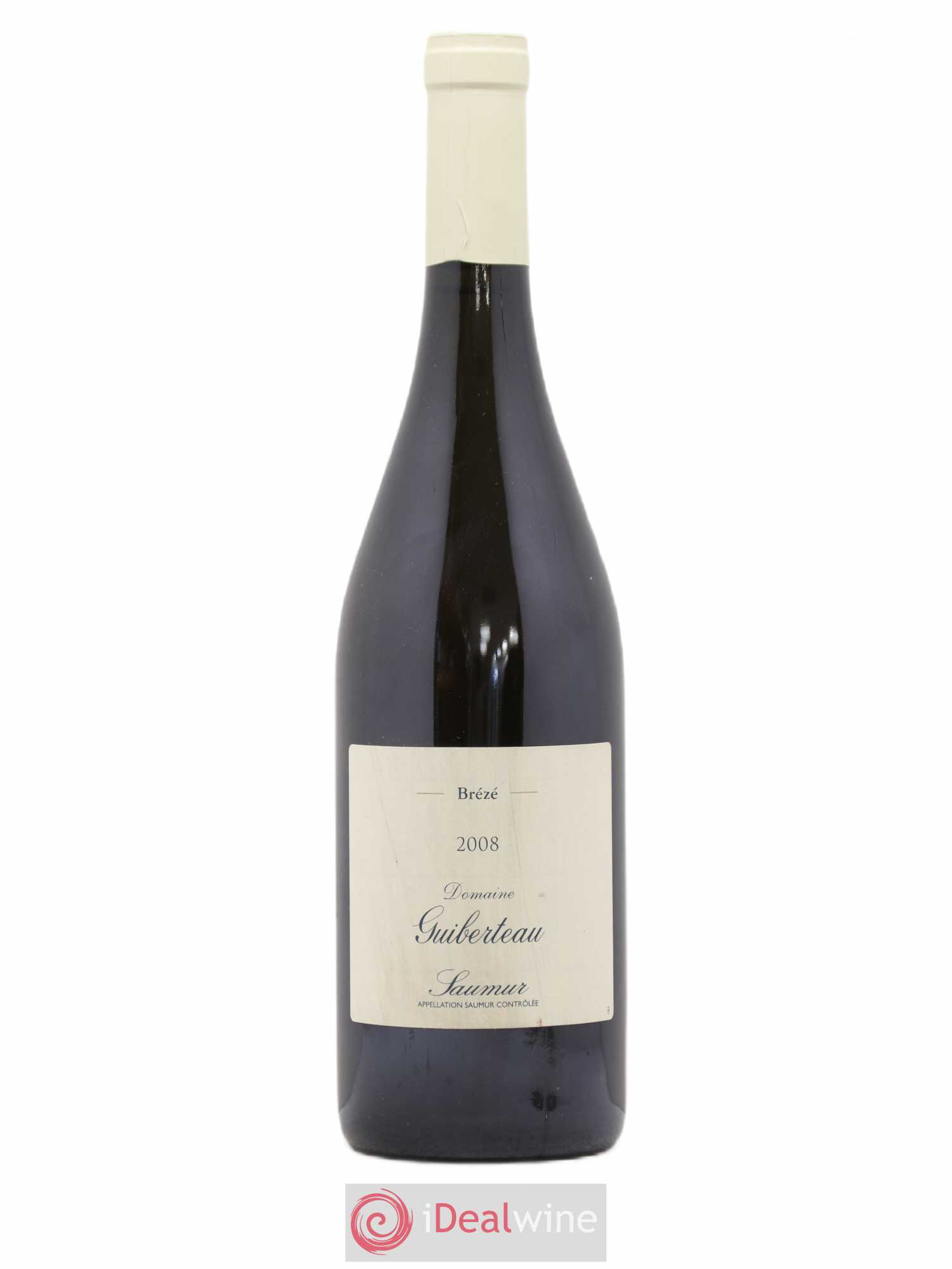 Saumur Brézé Domaine Guiberteau 2008 - Lot de 1 bouteille - 0