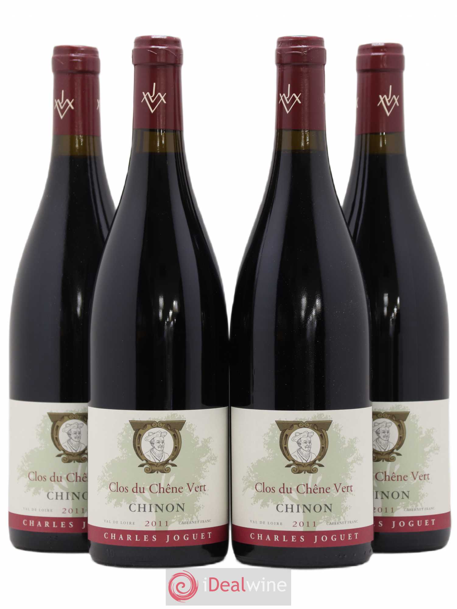 Chinon Clos du Chêne Vert Charles Joguet 2011 - Lot de 4 bouteilles - 0