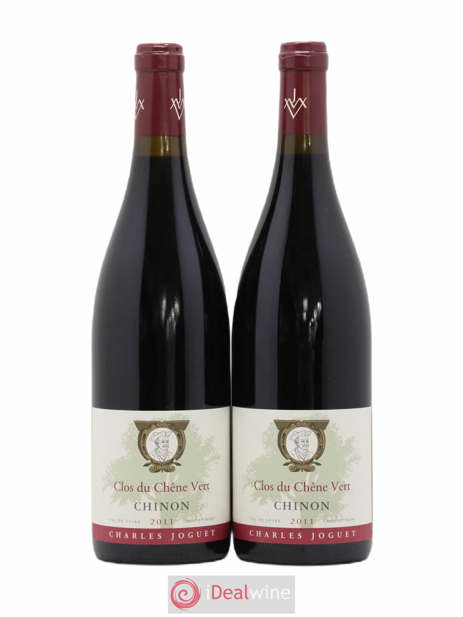 Chinon Clos du Chêne Vert Charles Joguet 2011 - Lot de 2 bouteilles - 0
