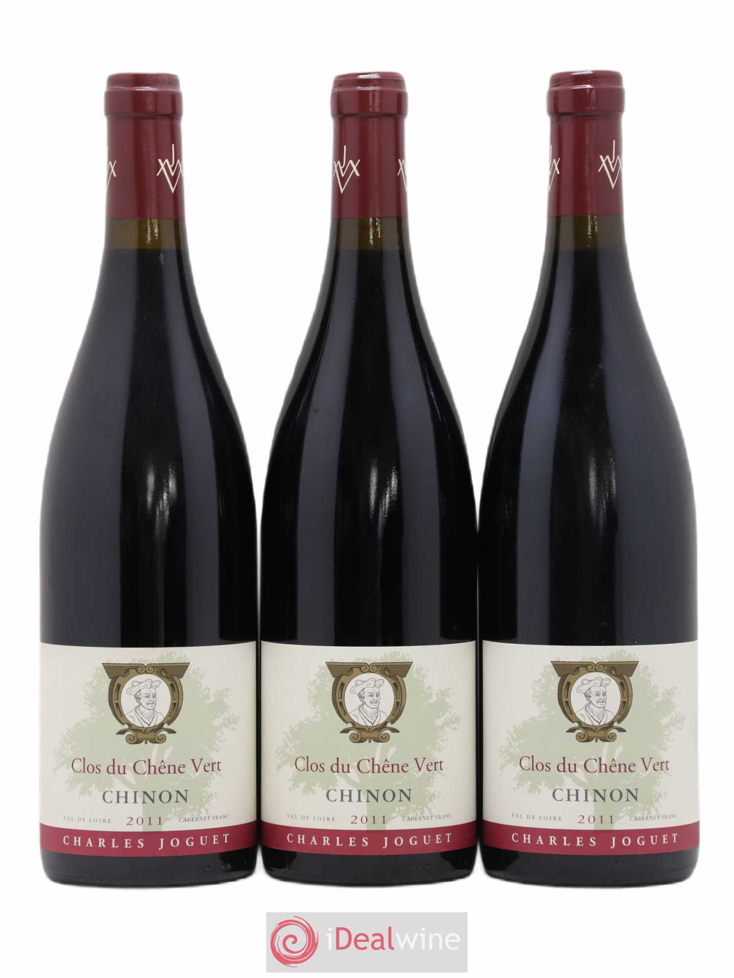Chinon Clos du Chêne Vert Charles Joguet 2011 - Lot de 3 bouteilles - 0