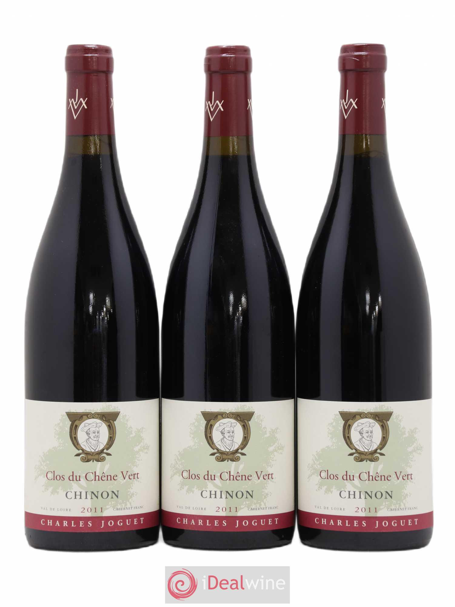 Chinon Clos du Chêne Vert Charles Joguet 2011 - Lot de 3 bouteilles - 0