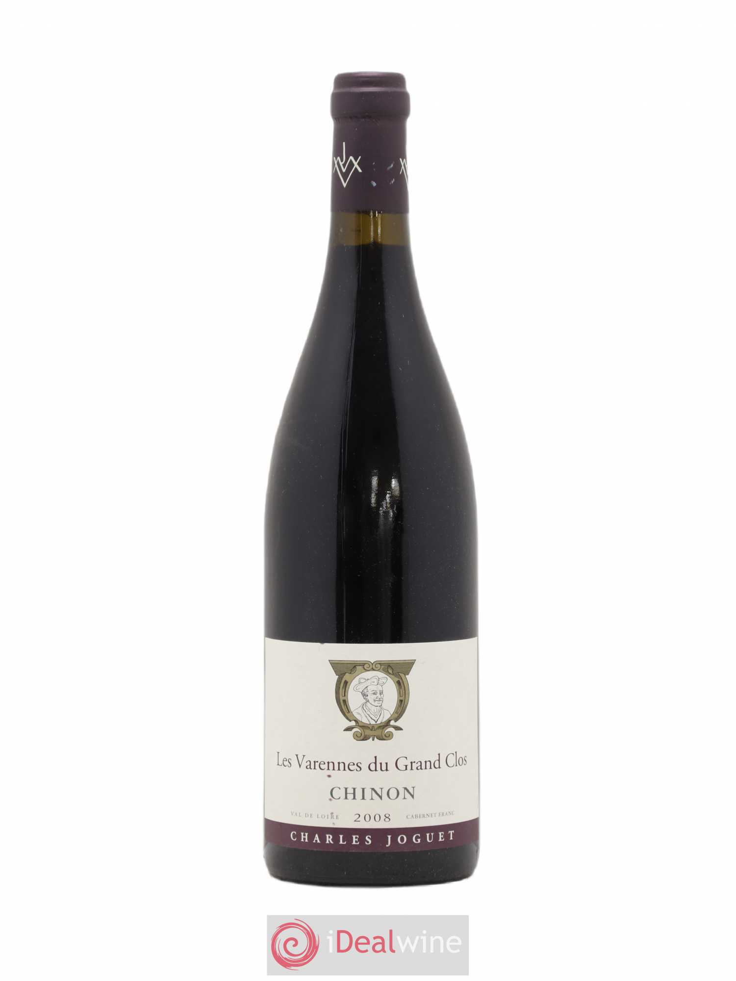 Chinon Les Varennes du Grand Clos Charles Joguet 2008 - Lot de 1 bouteille - 0
