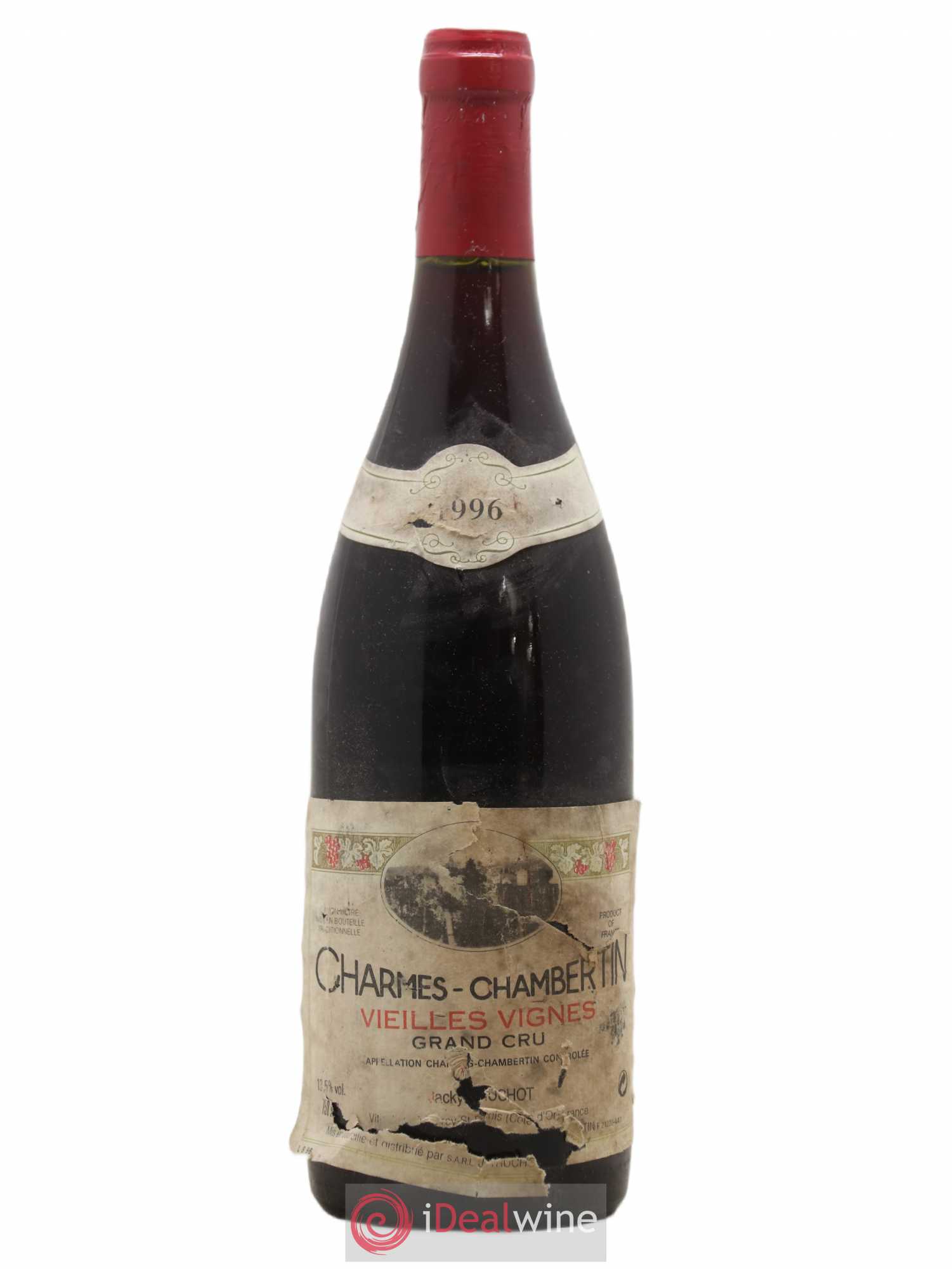 Charmes-Chambertin Grand Cru Vieilles Vignes Jacky Truchot 1996 - Lot de 1 bouteille - 0