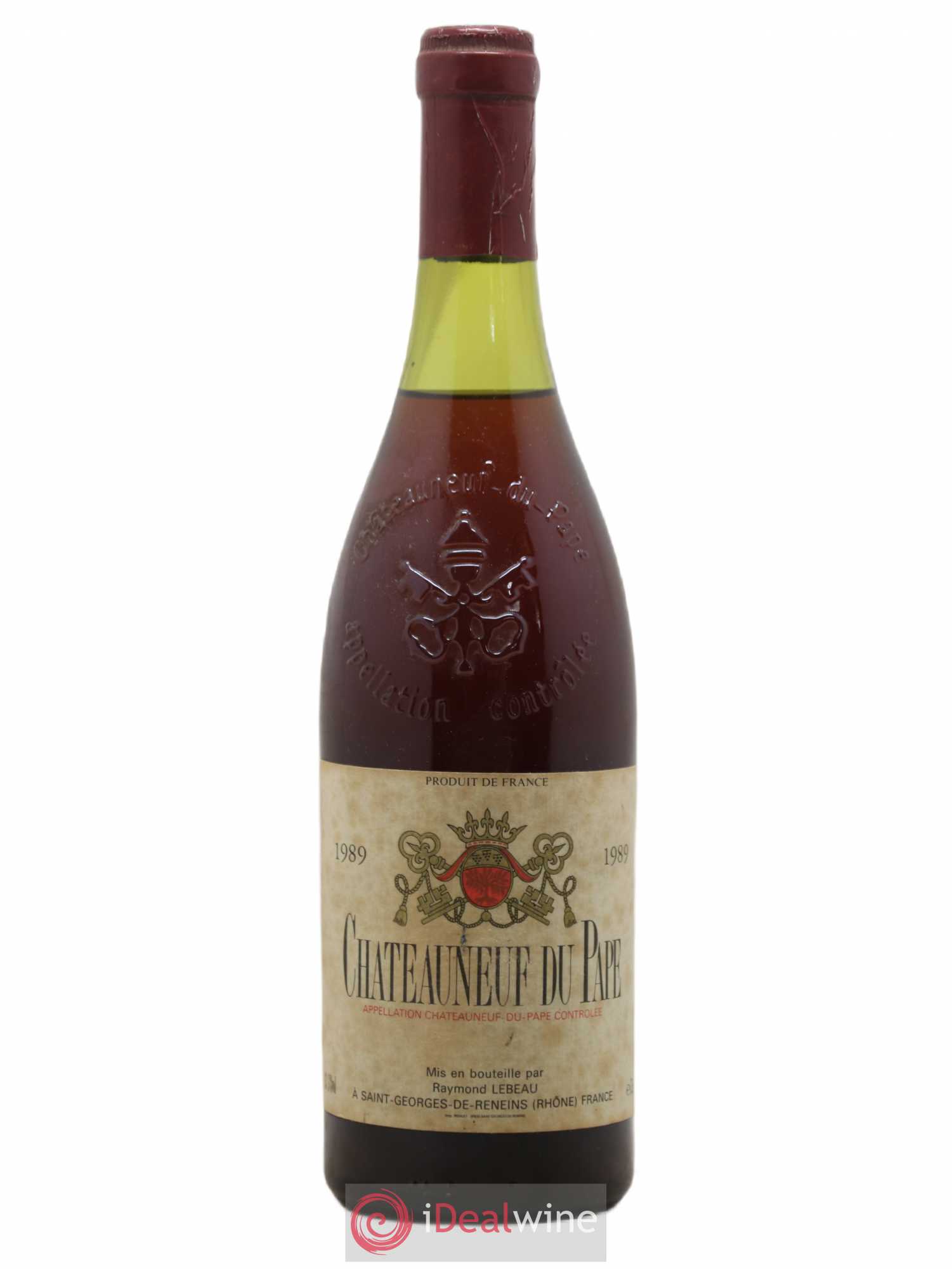 Châteauneuf-du-Pape Raymond Lebeau 1989 - Posten von 1 Flasche - 0